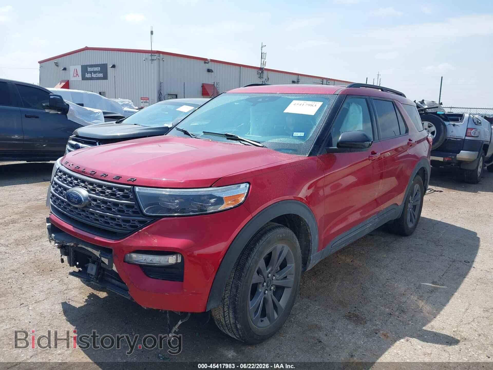 2022 FORD EXPLORER - VIN: 1FMSK8DH9NGC33872 - Фото 2
