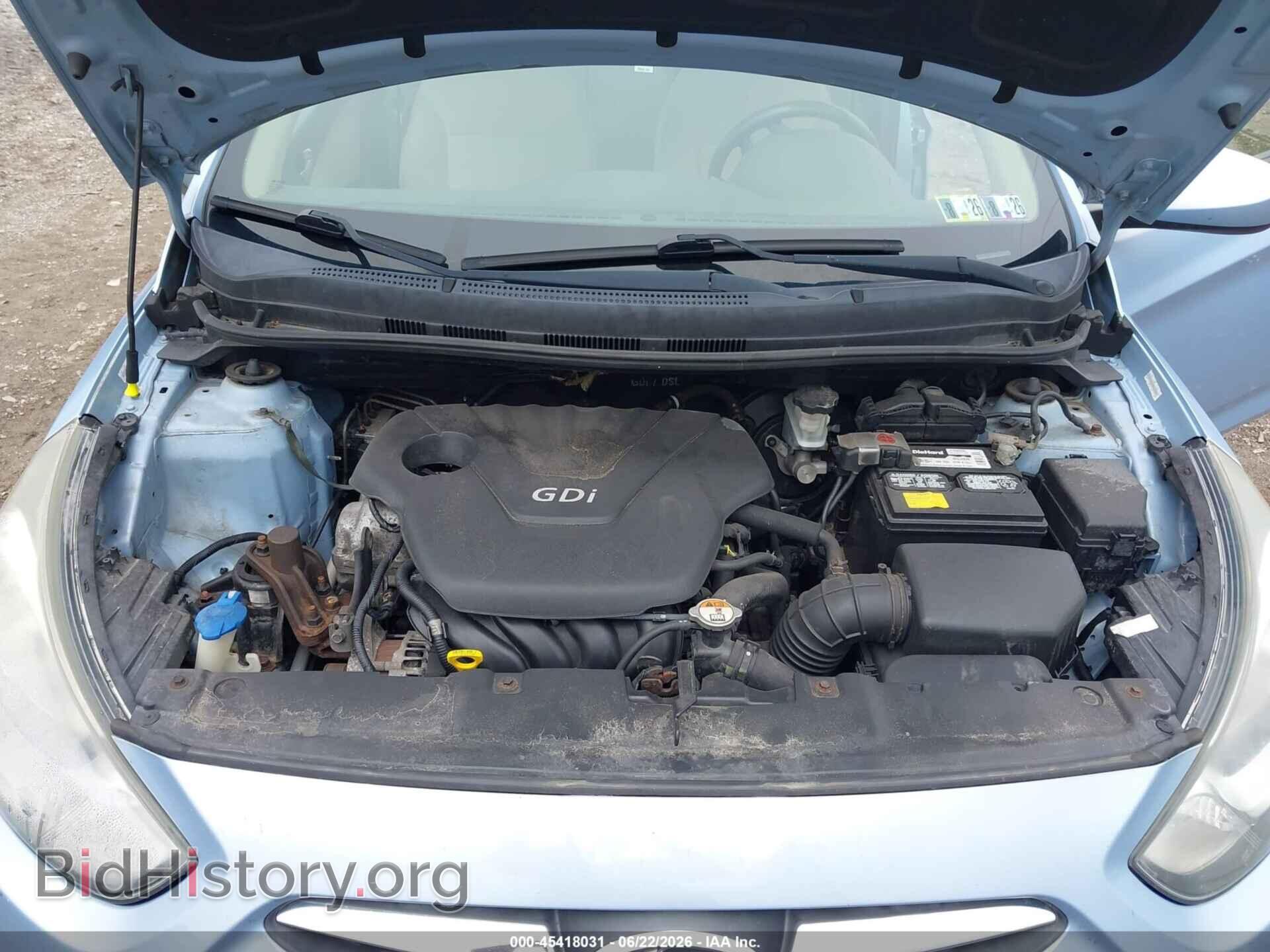 2013 HYUNDAI ACCENT - VIN: KMHCT4AE3DU430377 - Фото 10