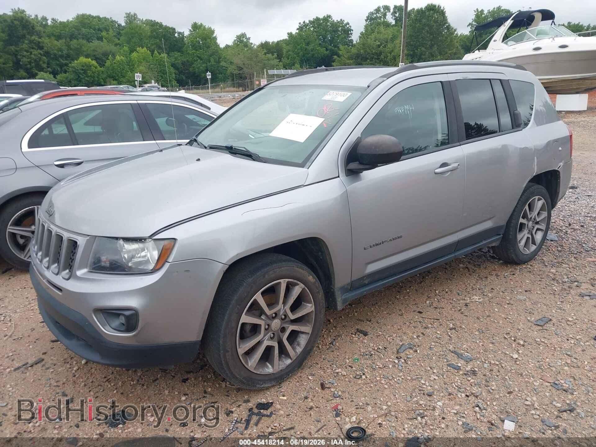 2016 JEEP COMPASS - VIN: 1C4NJDBB1GD598806 - Фото 2