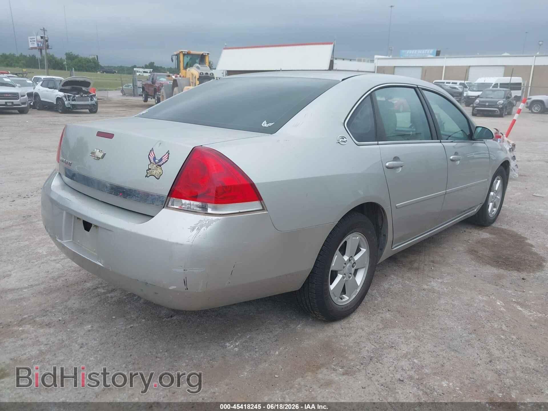 2008 CHEVROLET IMPALA - VIN: 2G1WT55N181206908 - Фото 4