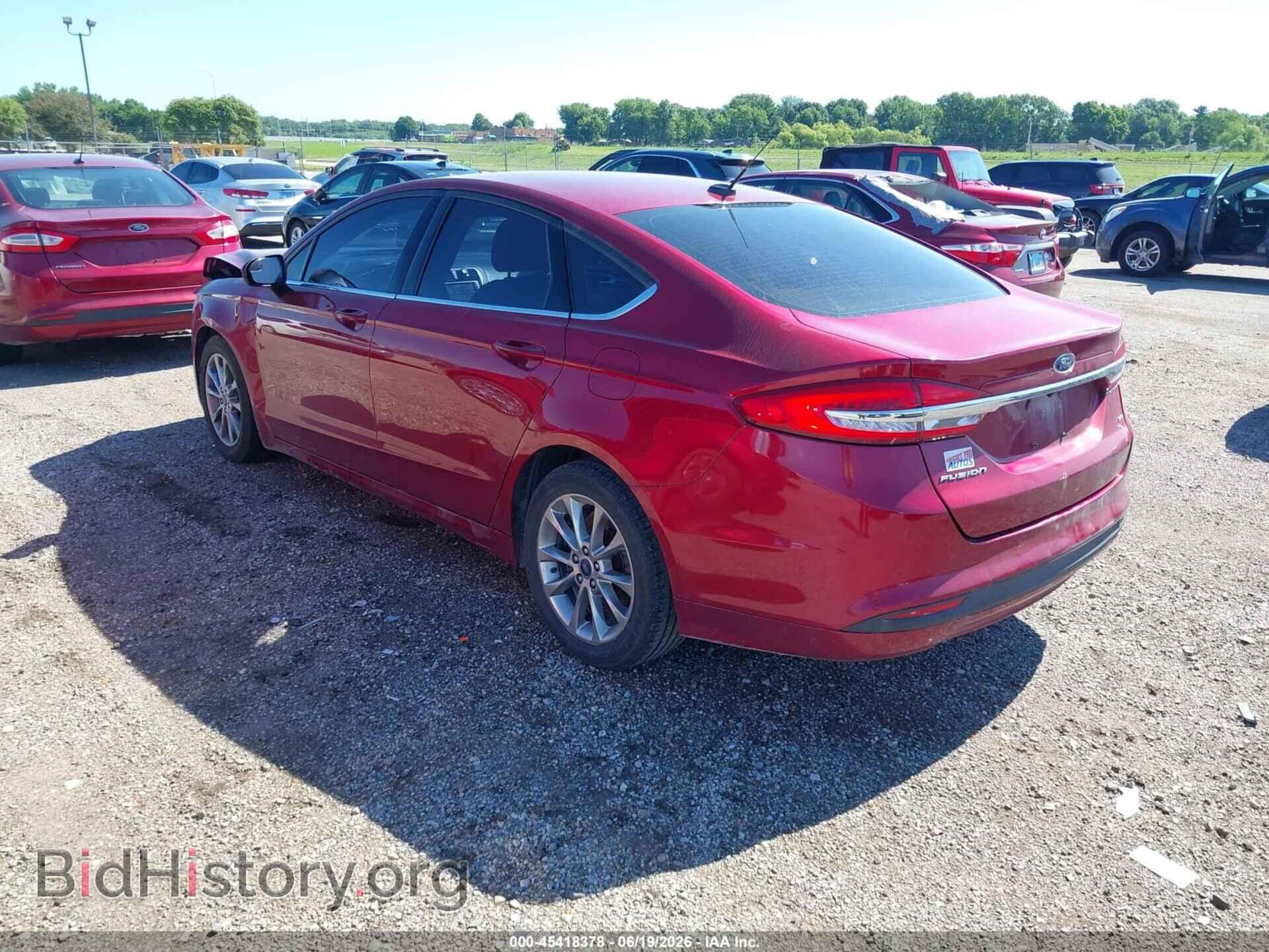 2017 FORD FUSION - VIN: 3FA6P0H72HR335219 - Фото 3