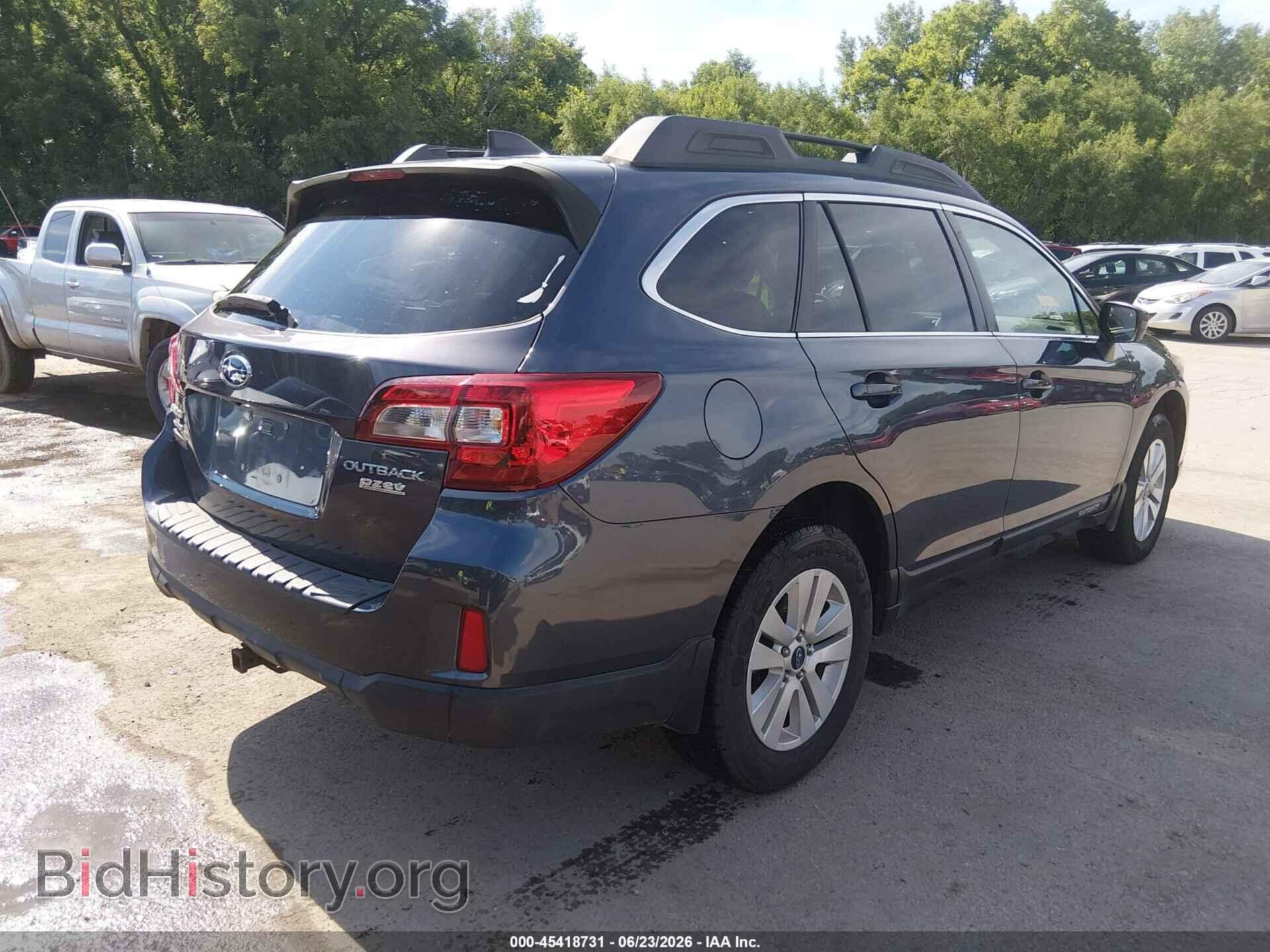 2017 SUBARU OUTBACK - VIN: 4S4BSADC9H3424652 - Фото 4