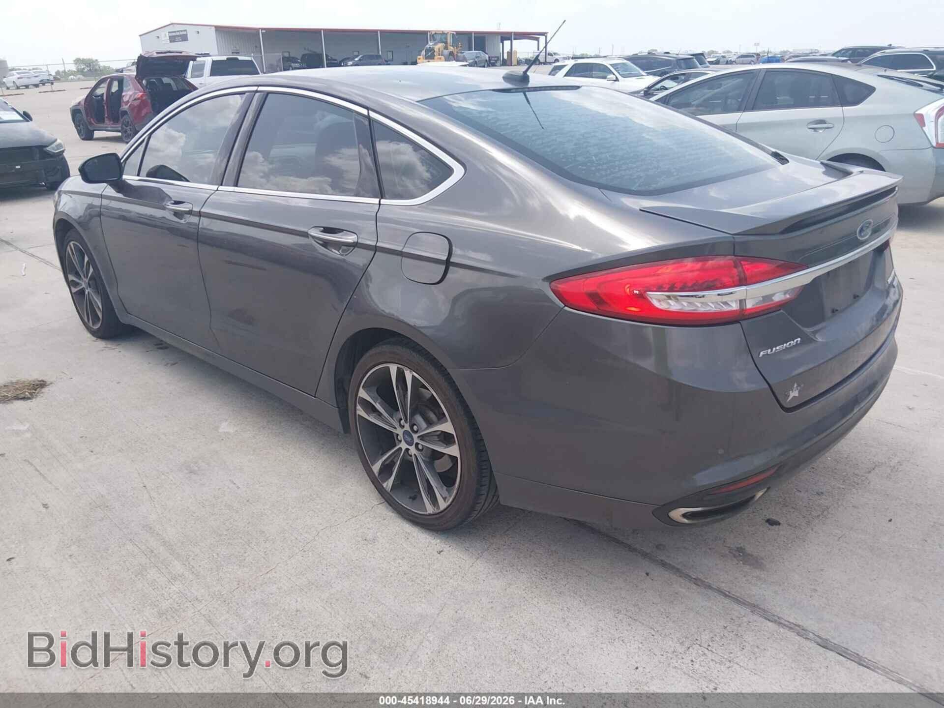 2017 FORD FUSION - VIN: 3FA6P0K96HR214834 - Фото 3