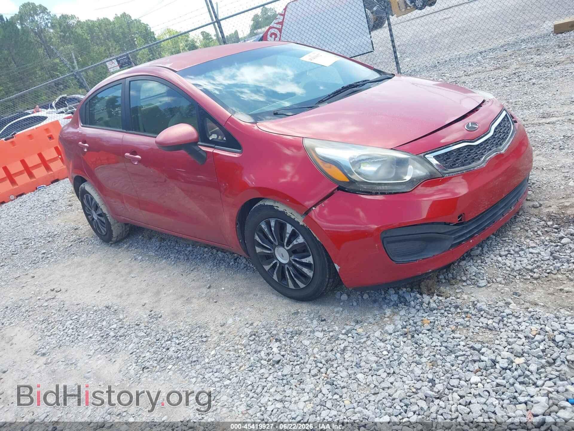 Фотография KNADN4A37D6303828 - KIA RIO 2013