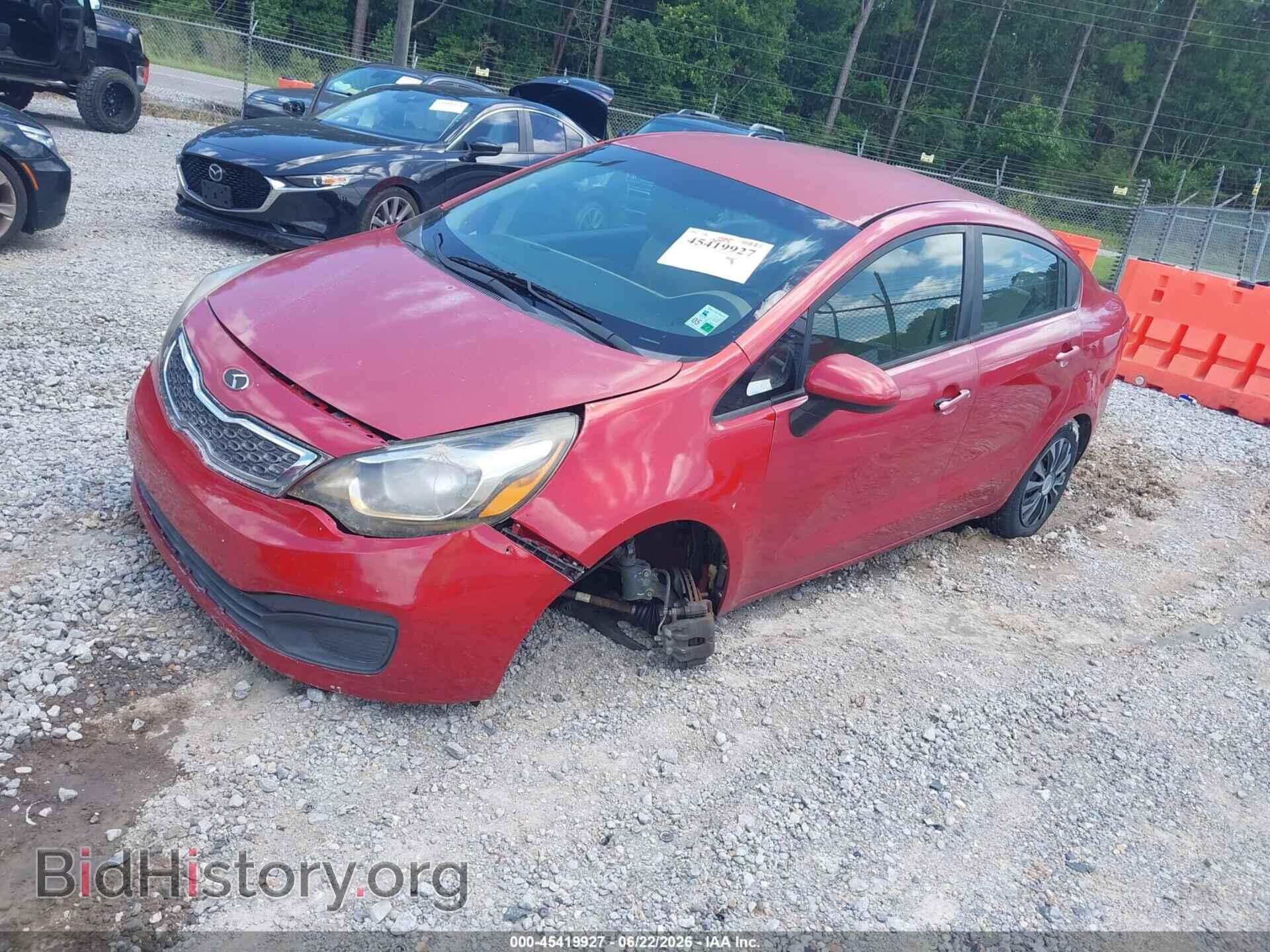 2013 KIA RIO - VIN: KNADN4A37D6303828 - Photo 2