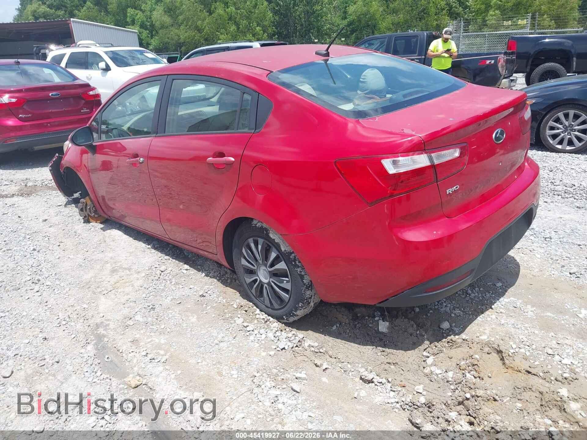 2013 KIA RIO - VIN: KNADN4A37D6303828 - Photo 3