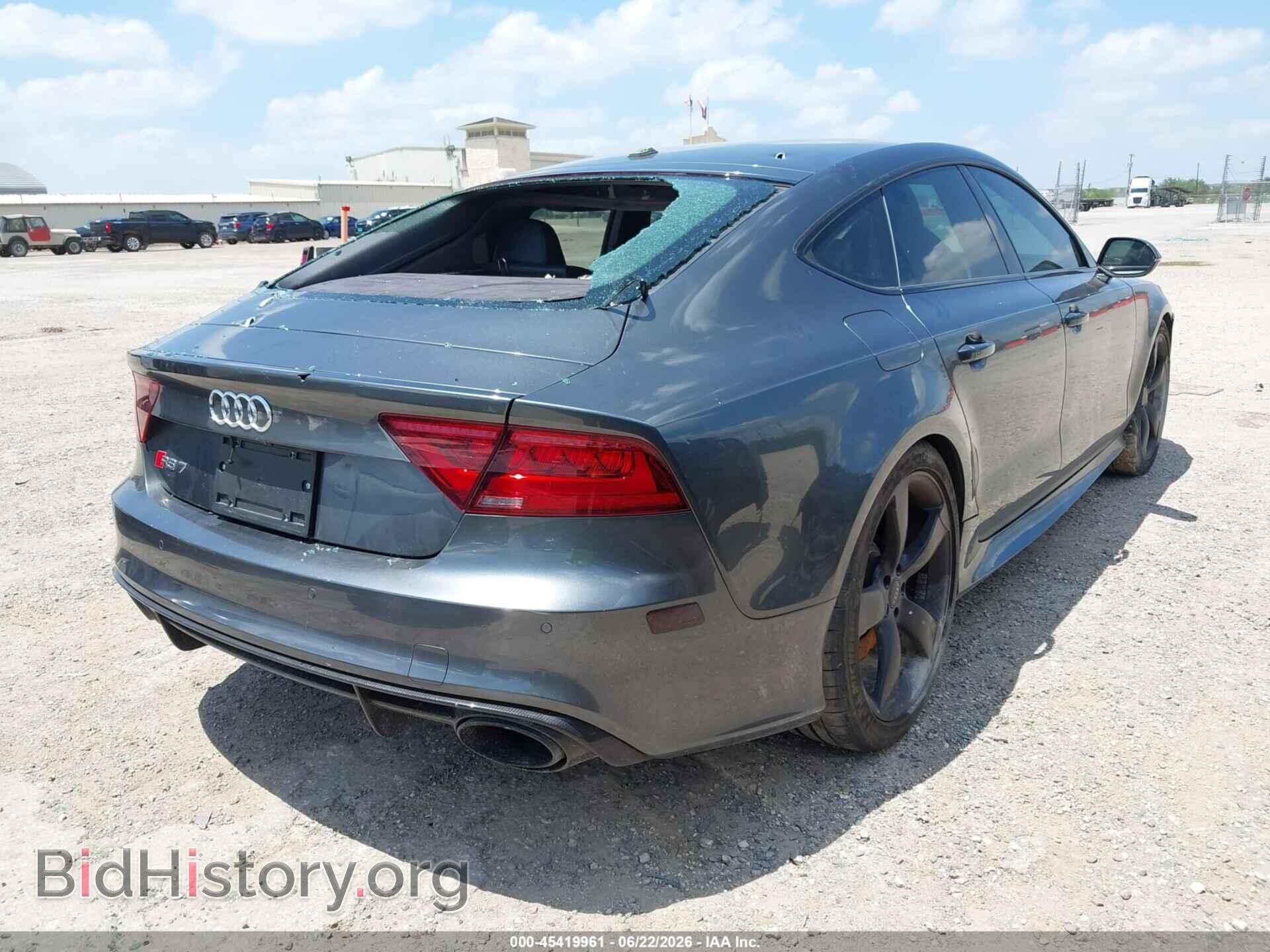 2014 AUDI RS 7 - VIN: WUAW2AFC8EN901450 - Photo 4