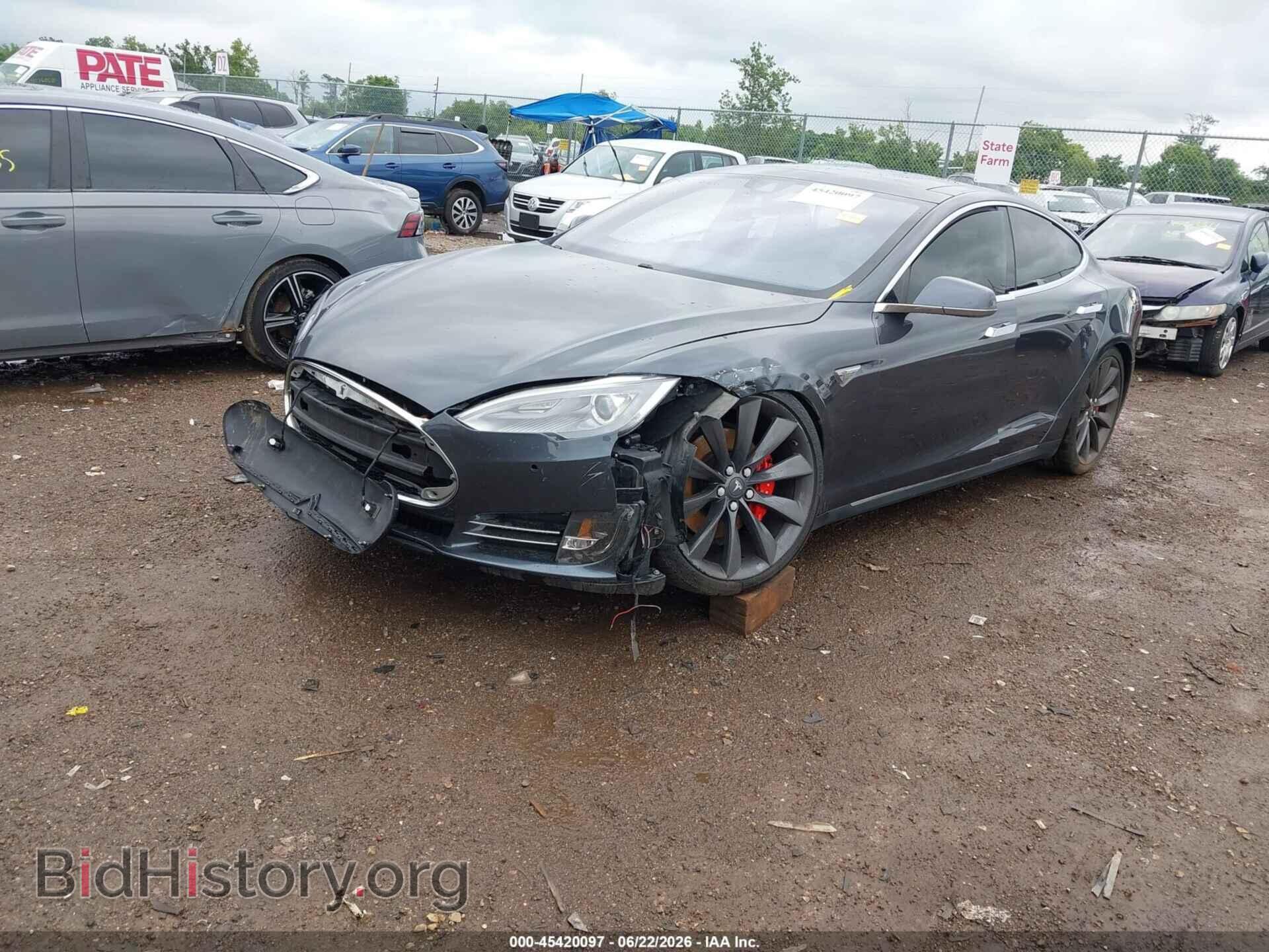 2015 TESLA MODEL S - VIN: 5YJSA1H22FFP79901 - Photo 2