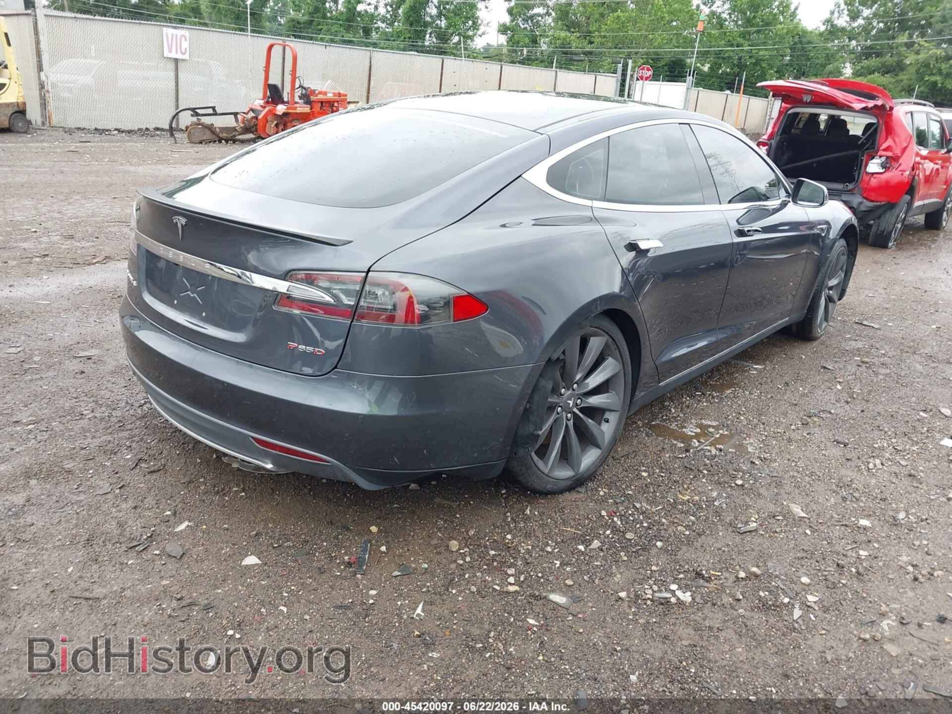 2015 TESLA MODEL S - VIN: 5YJSA1H22FFP79901 - Photo 4