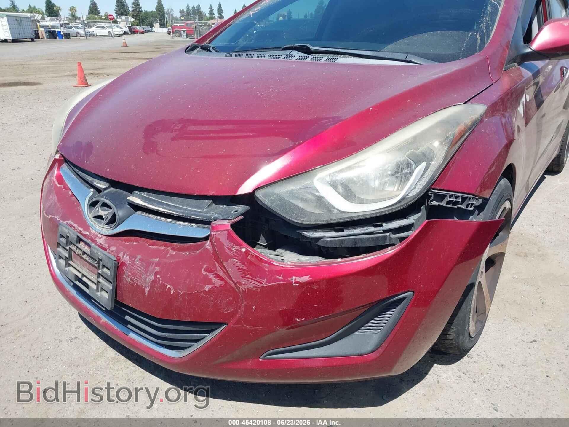 2016 HYUNDAI ELANTRA - VIN: 5NPDH4AE4GH686035 - Фото 6