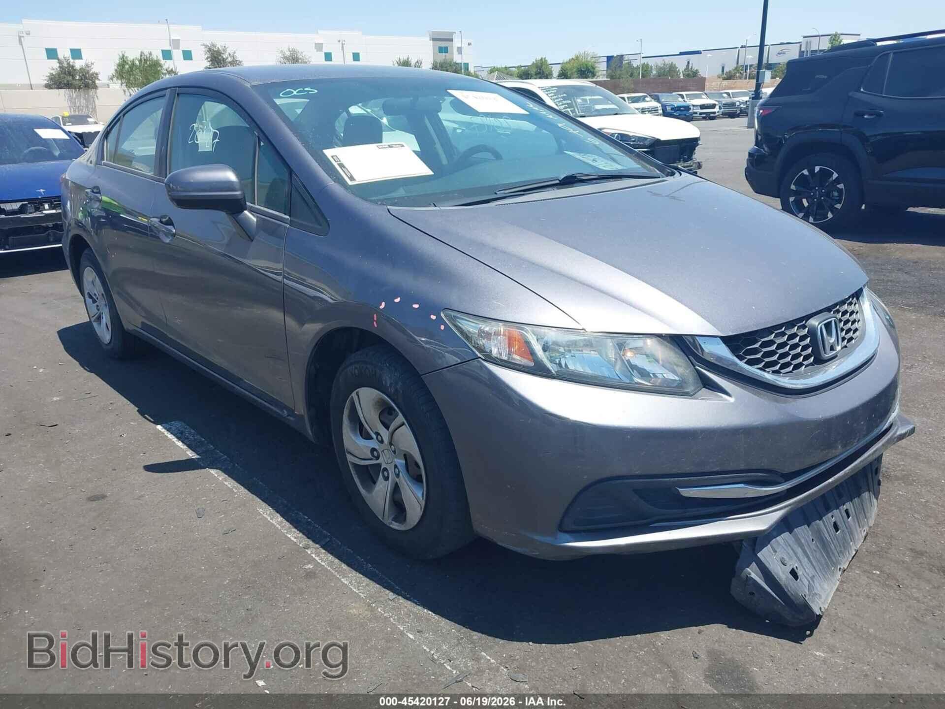 Фотография 19XFB2F53EE057004 - HONDA CIVIC 2014