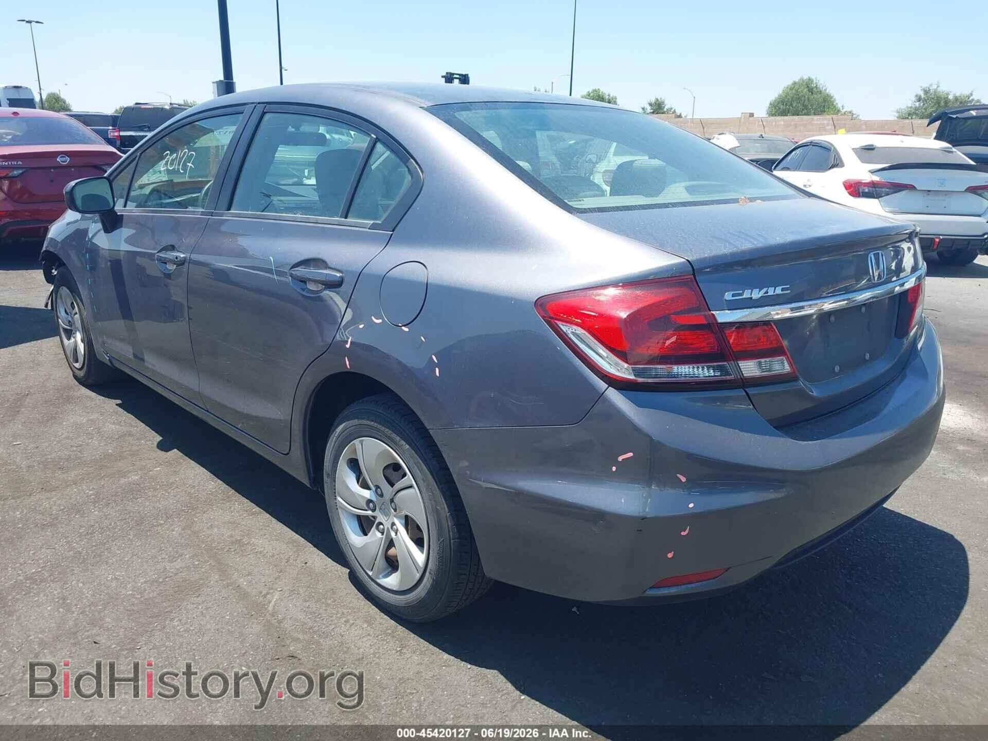 2014 HONDA CIVIC - VIN: 19XFB2F53EE057004 - Фото 3
