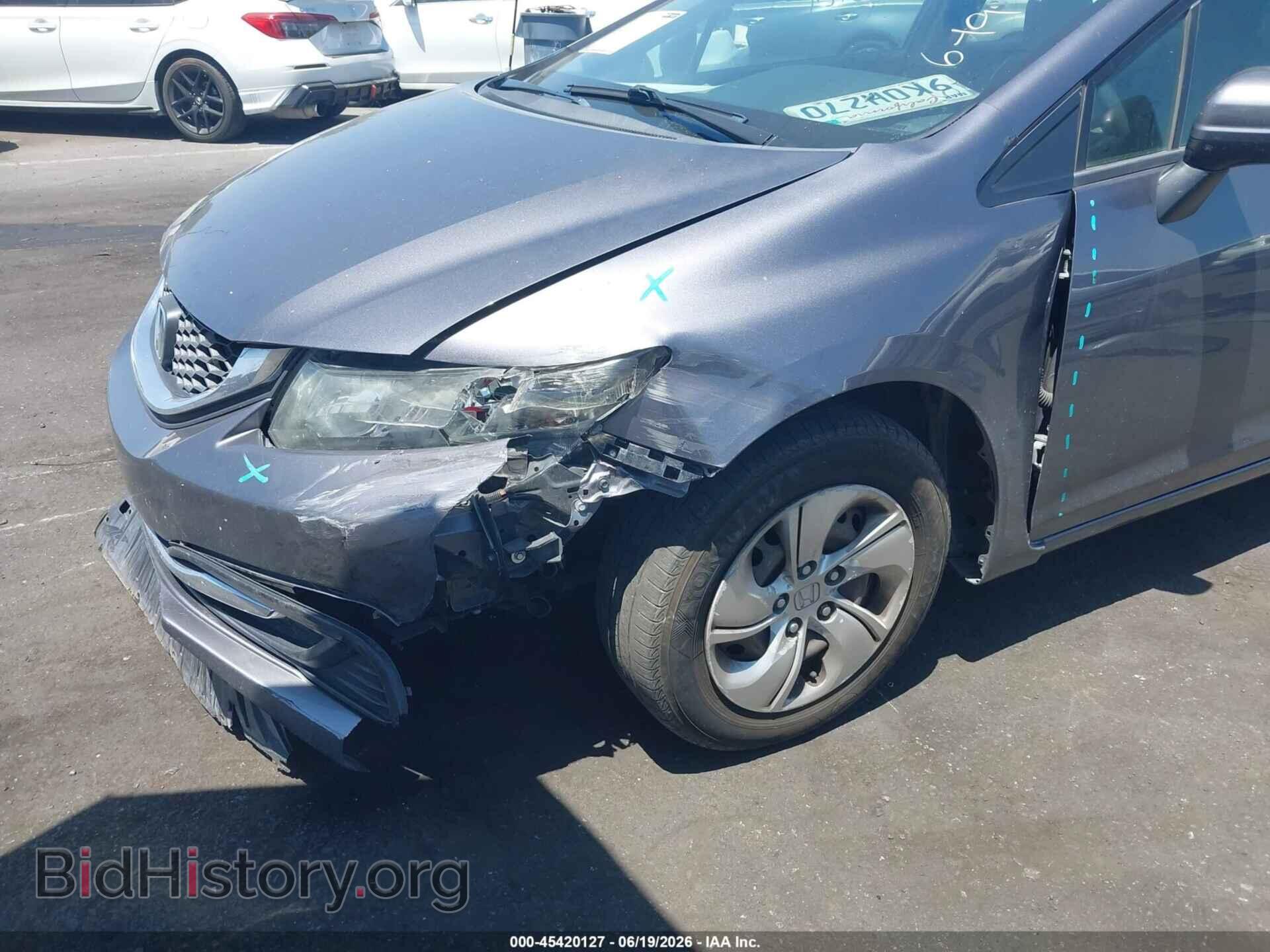 2014 HONDA CIVIC - VIN: 19XFB2F53EE057004 - Фото 6