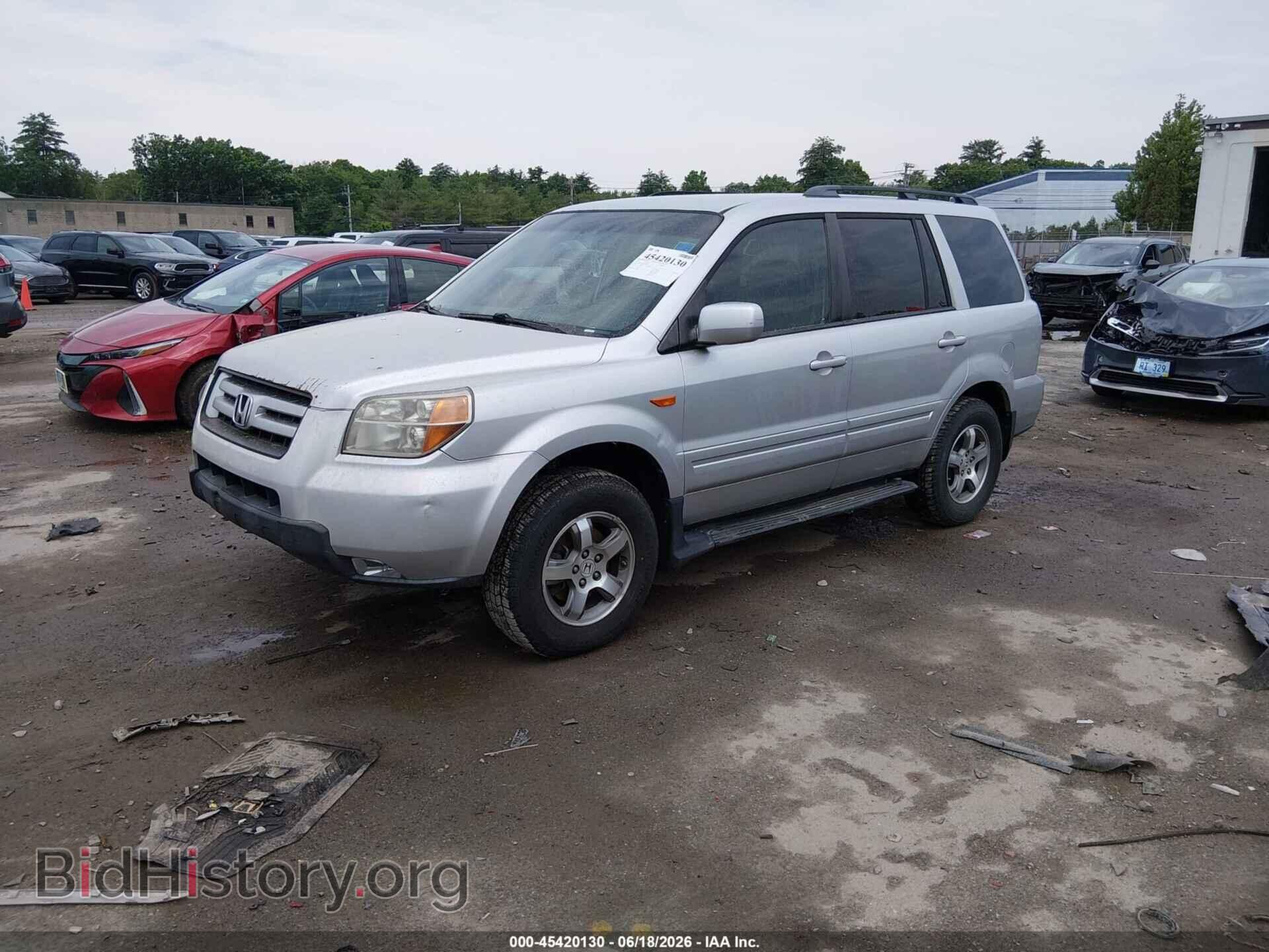 2007 HONDA PILOT - VIN: 5FNYF284X7B007618 - Фото 2
