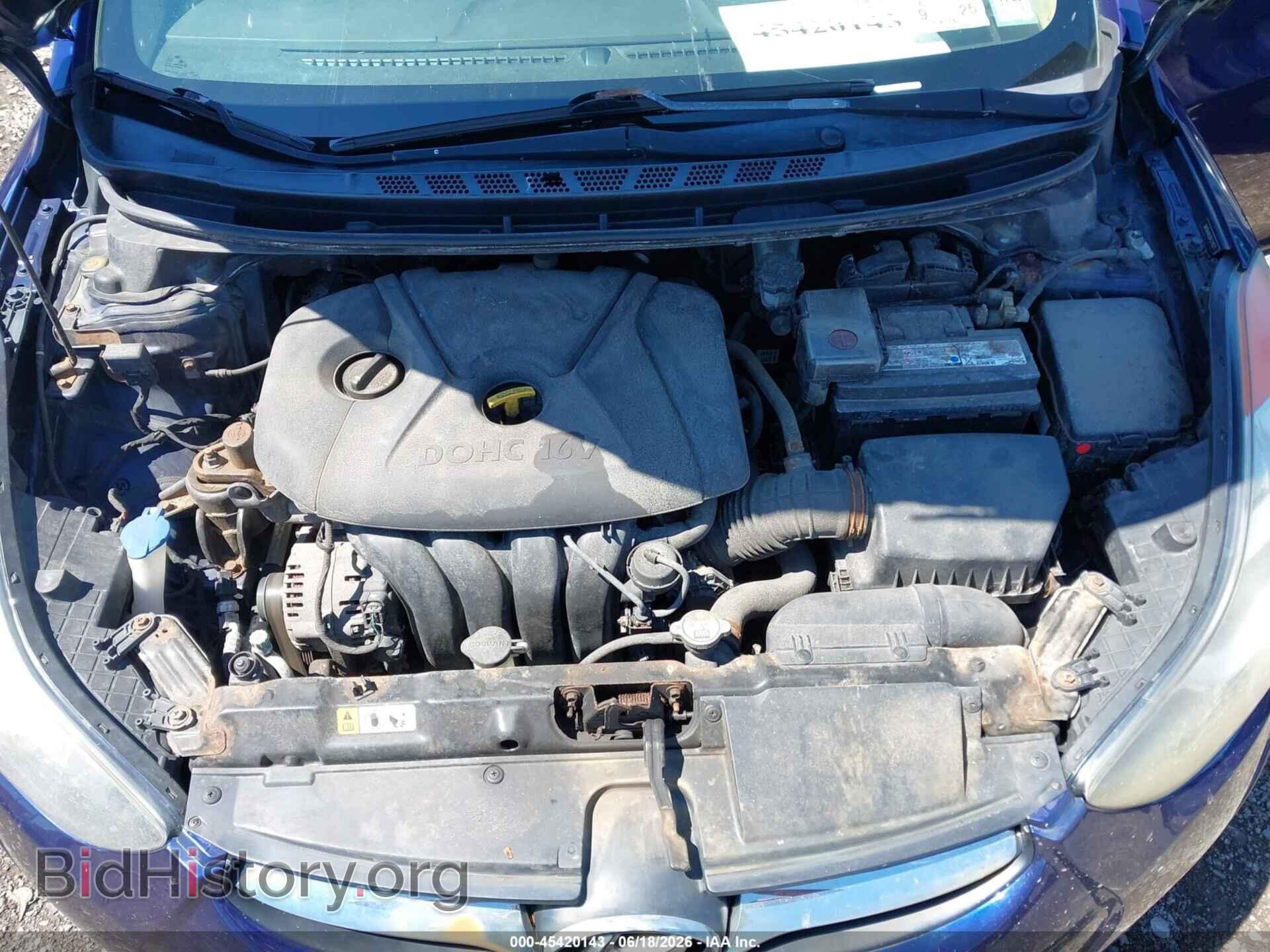 2013 HYUNDAI ELANTRA - VIN: 5NPDH4AE0DH374077 - Фото 10