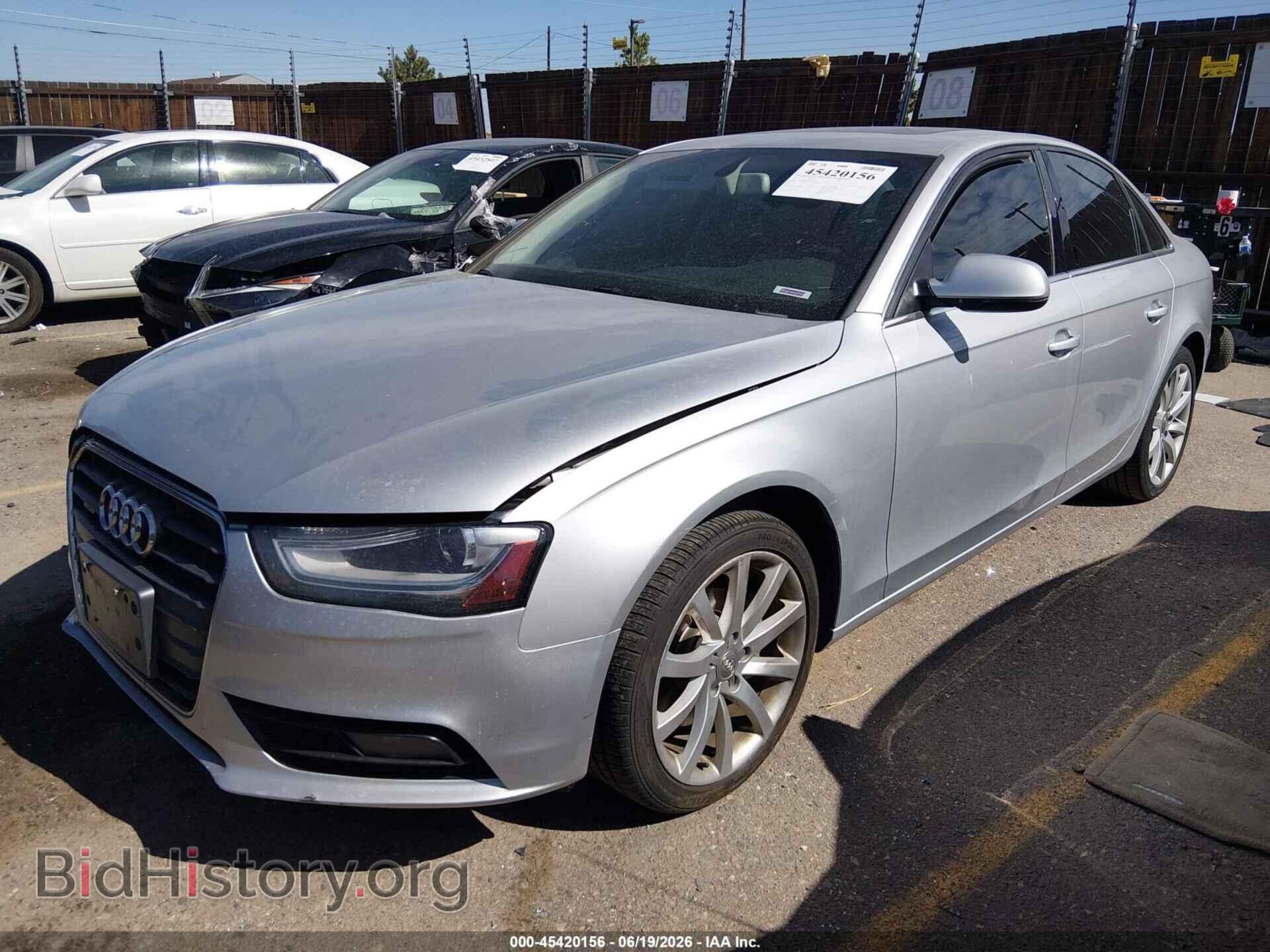 2013 AUDI A4 - VIN: WAUFFAFL9DN019670 - Photo 2