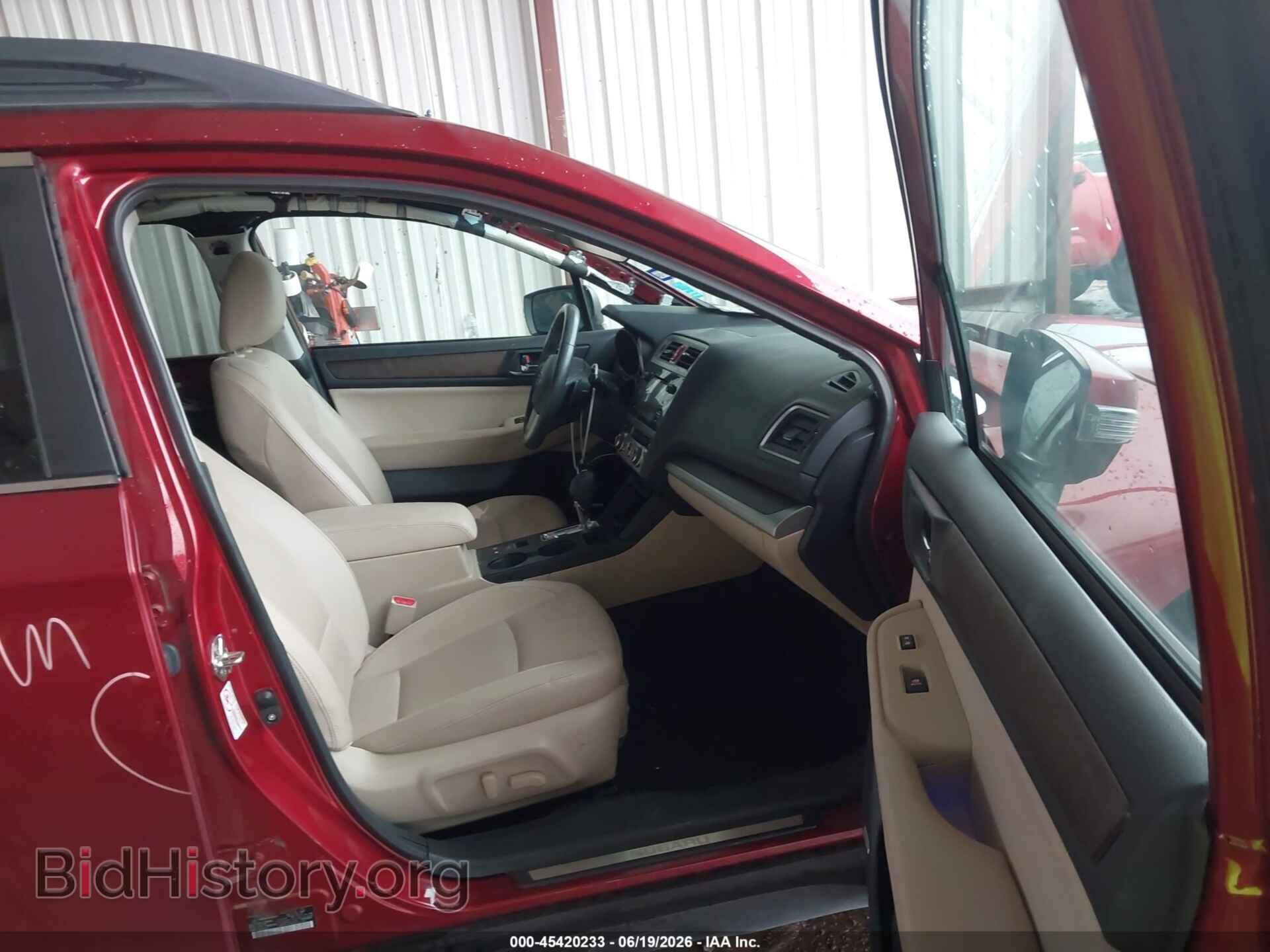 2017 SUBARU OUTBACK - VIN: 4S4BSANC4H3306426 - Фото 5