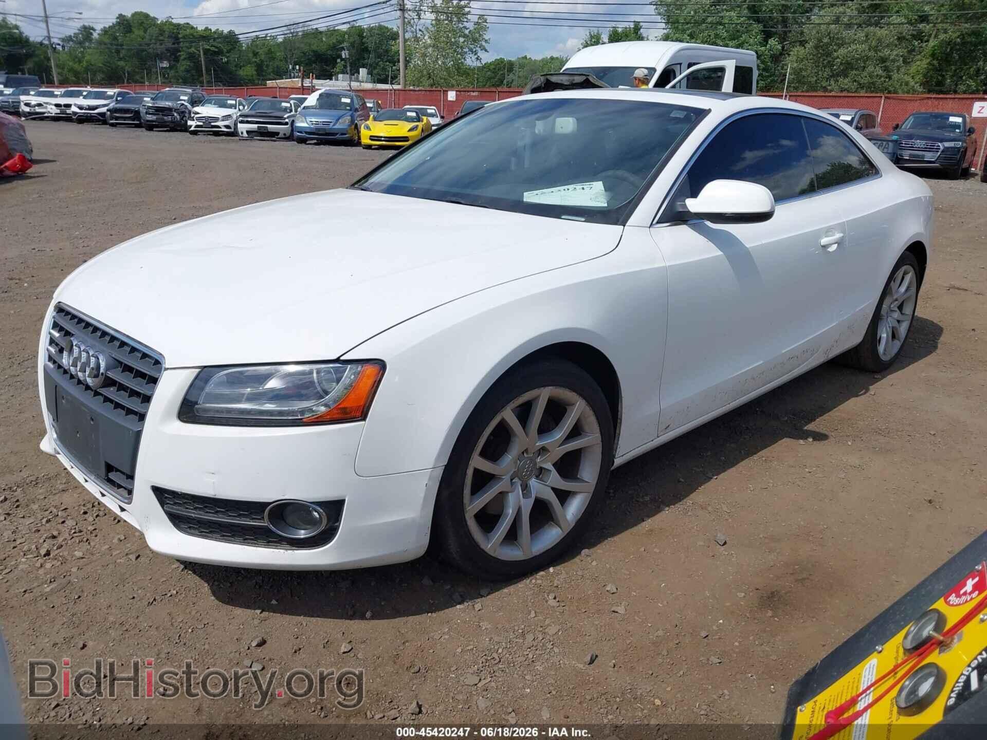 2012 AUDI A5 - VIN: WAULFAFR1CA016436 - Фото 2