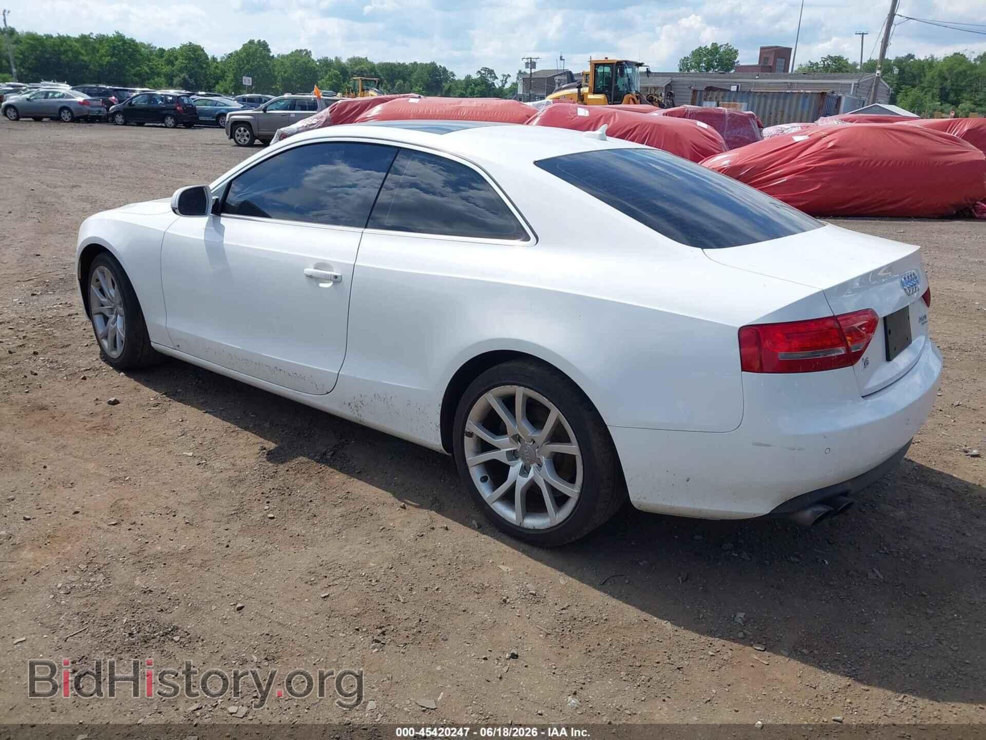 2012 AUDI A5 - VIN: WAULFAFR1CA016436 - Фото 3