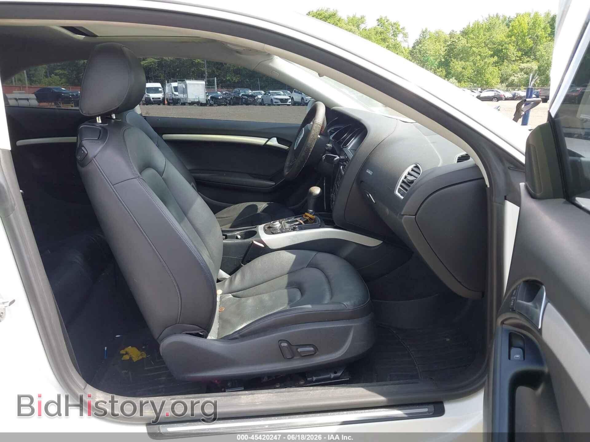 2012 AUDI A5 - VIN: WAULFAFR1CA016436 - Фото 5