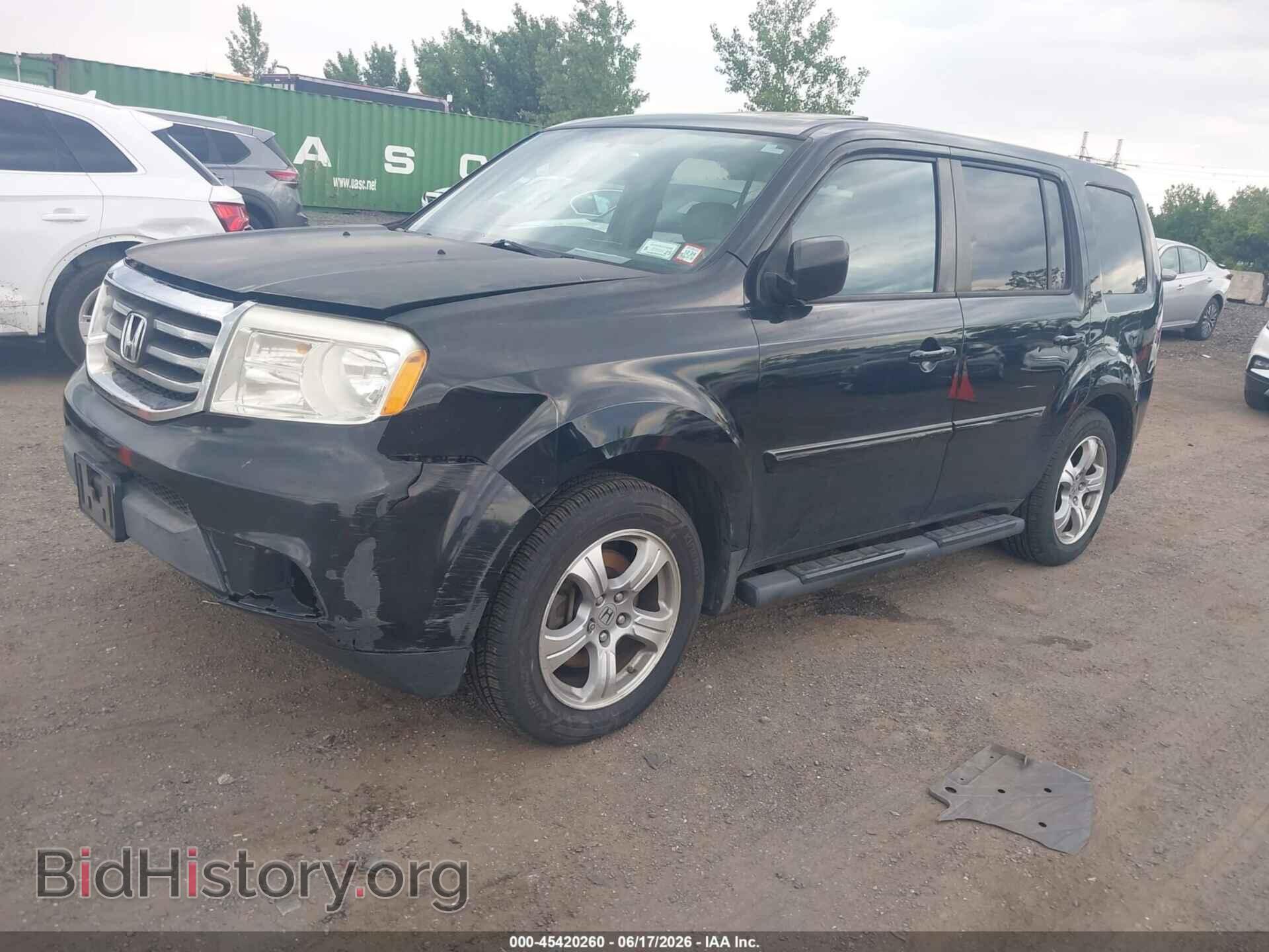 2013 HONDA PILOT - VIN: 5FNYF4H50DB075541 - Фото 2