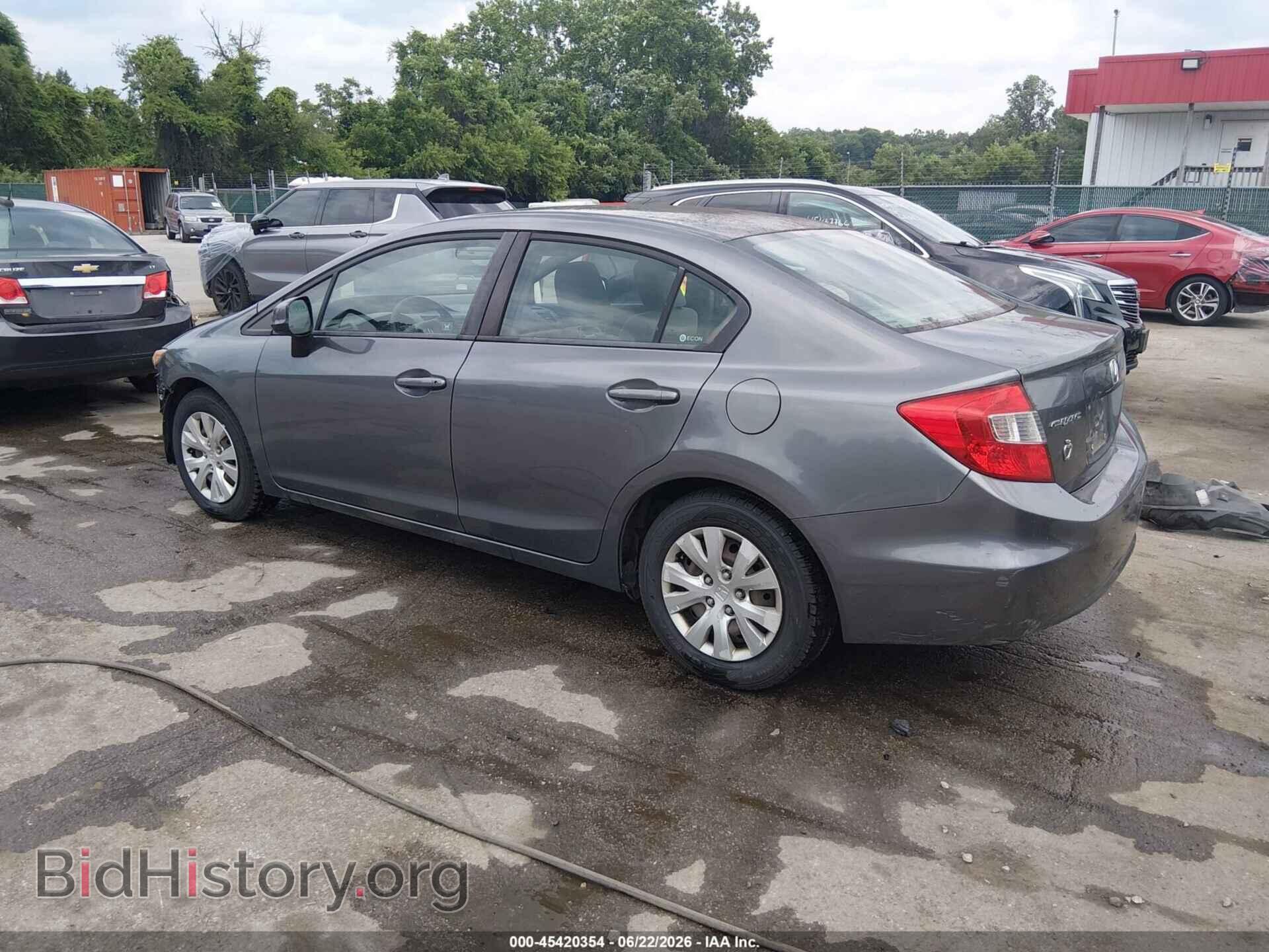 2012 HONDA CIVIC - VIN: 19XFB2F55CE387658 - Фото 3
