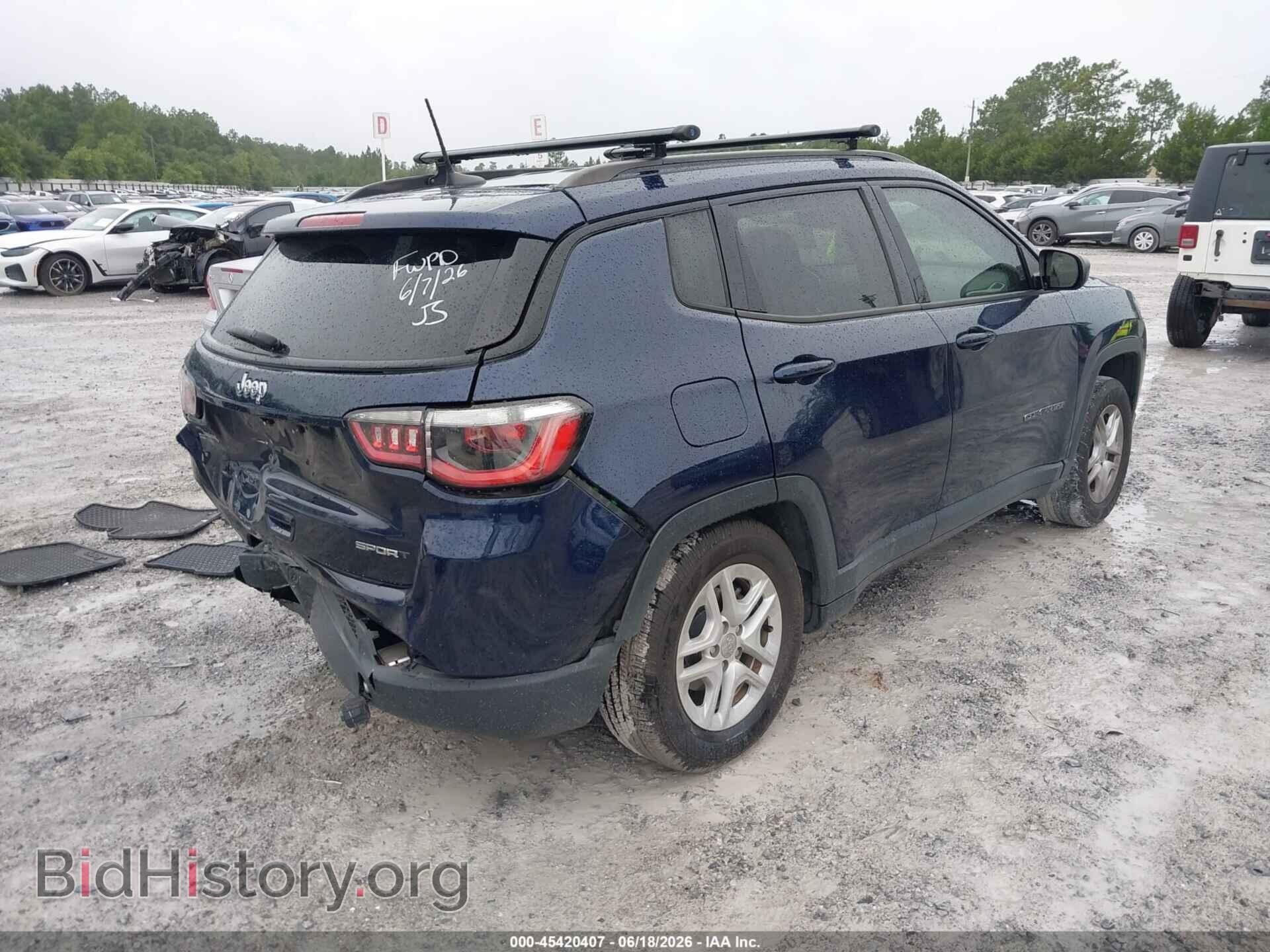 2018 JEEP COMPASS - VIN: 3C4NJCAB2JT368964 - Фото 4