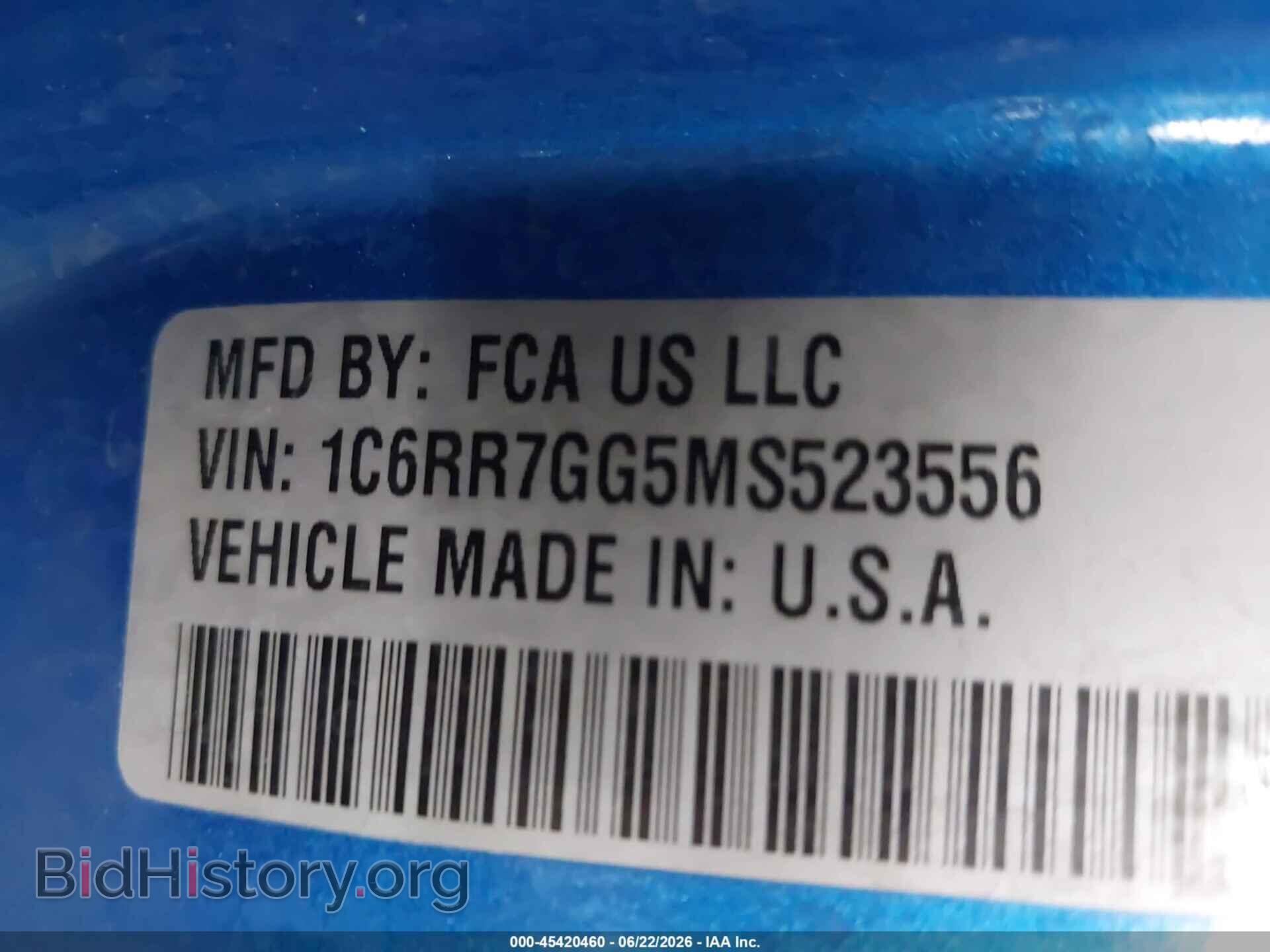 2021 RAM 1500 CLASSIC - VIN: 1C6RR7GG5MS523556 - Photo 9