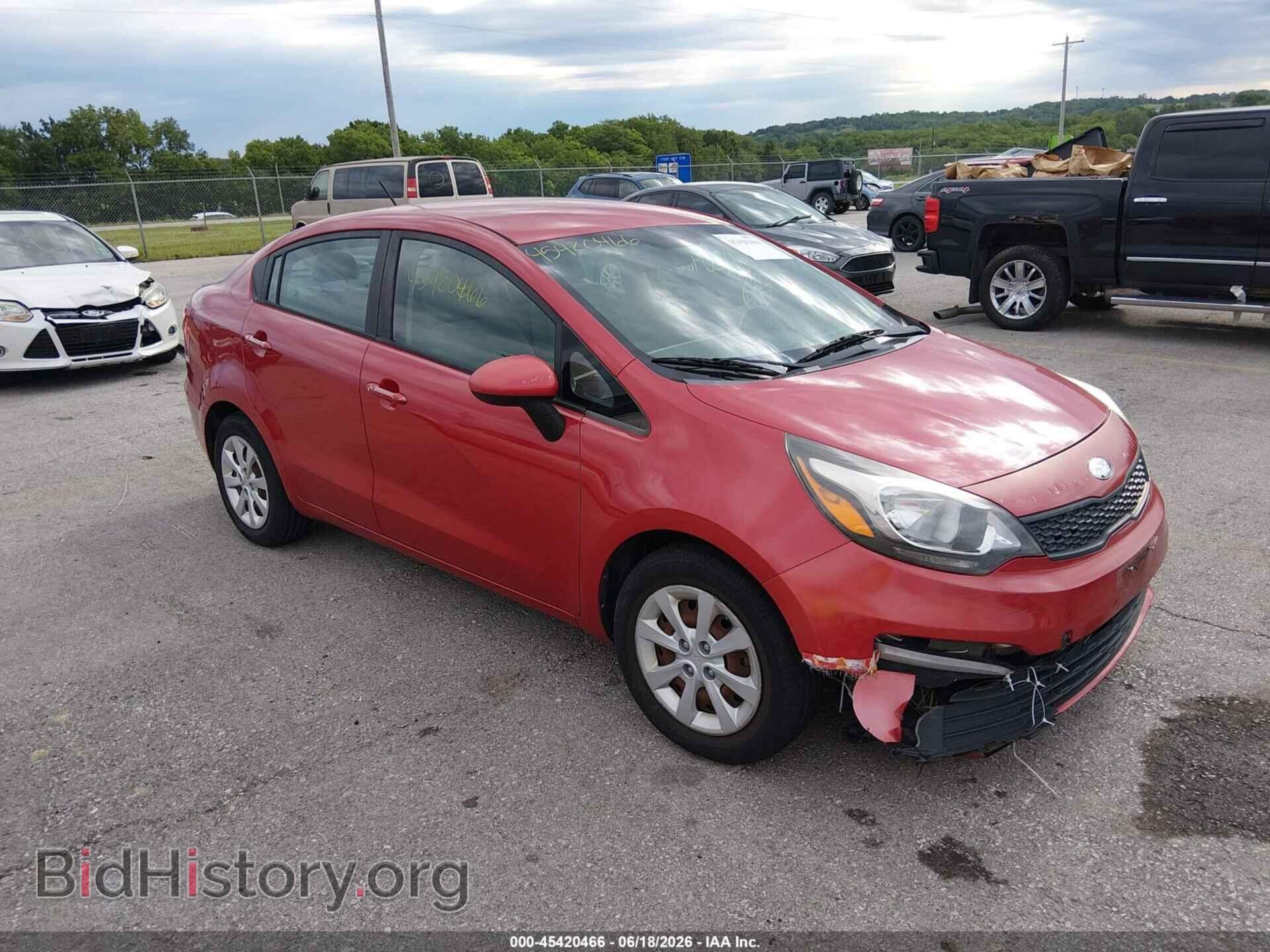 Фотография KNADM4A35H6055491 - KIA RIO 2017