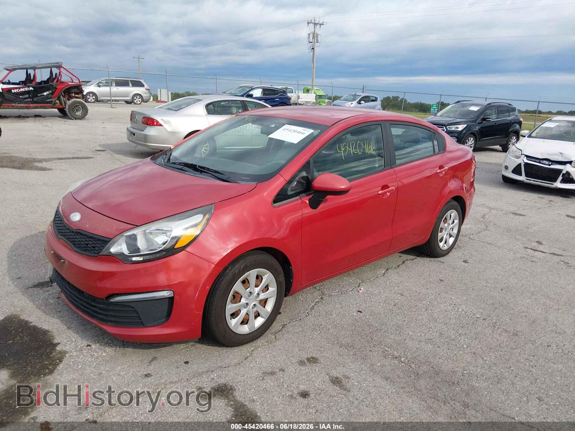 2017 KIA RIO - VIN: KNADM4A35H6055491 - Фото 2