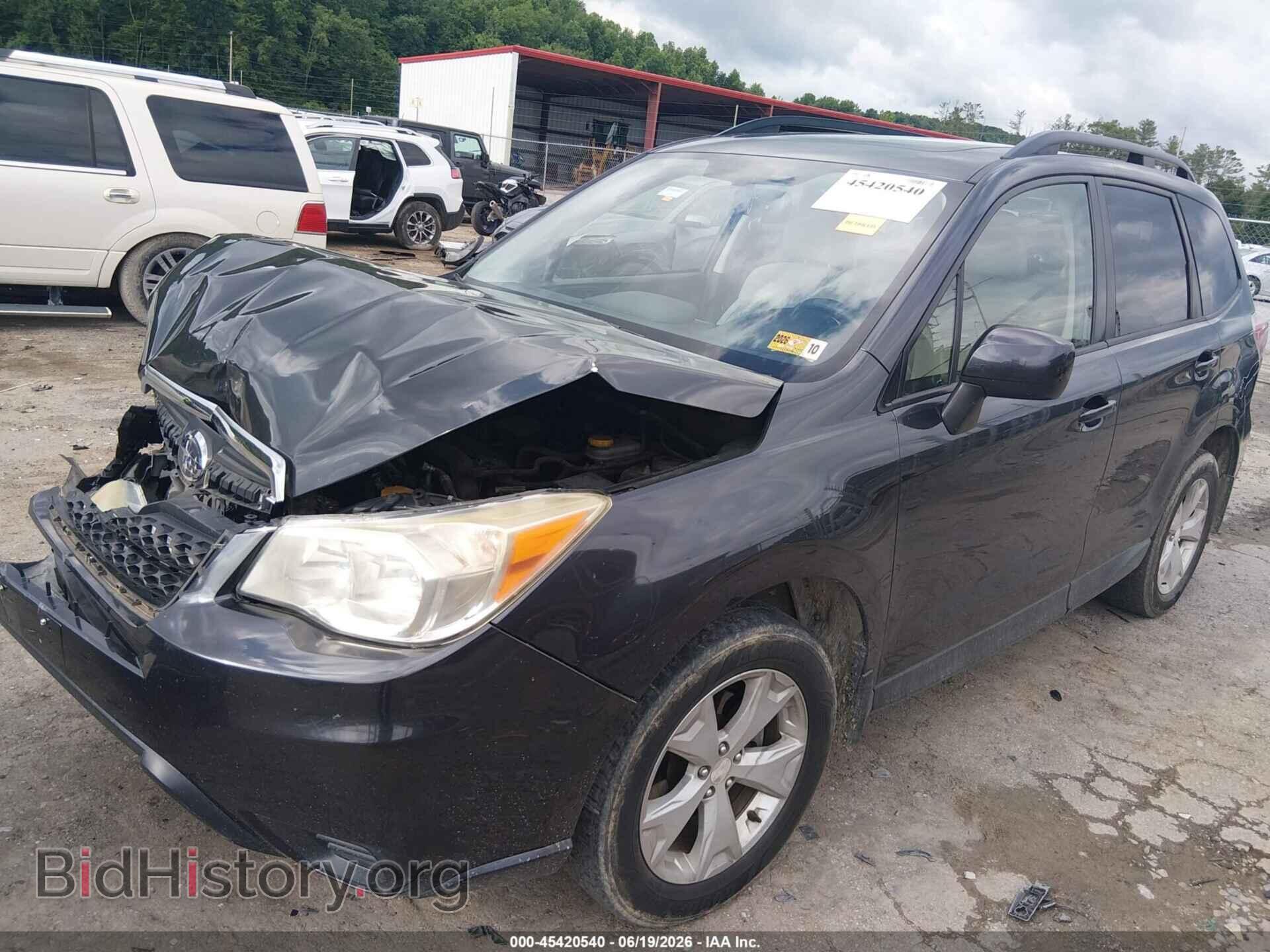 2014 SUBARU FORESTER - VIN: JF2SJAEC2EH496962 - Фото 2