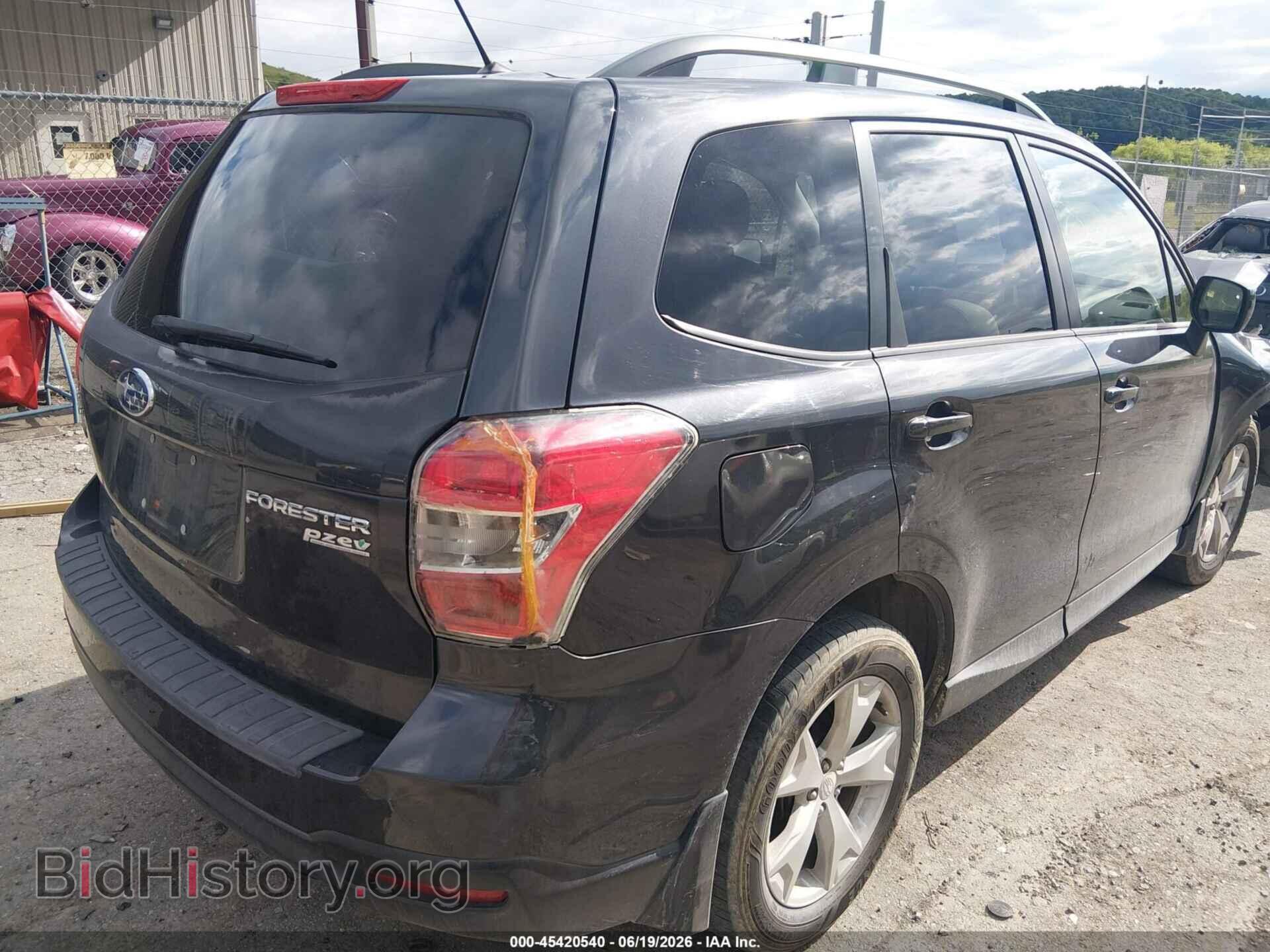 2014 SUBARU FORESTER - VIN: JF2SJAEC2EH496962 - Фото 4
