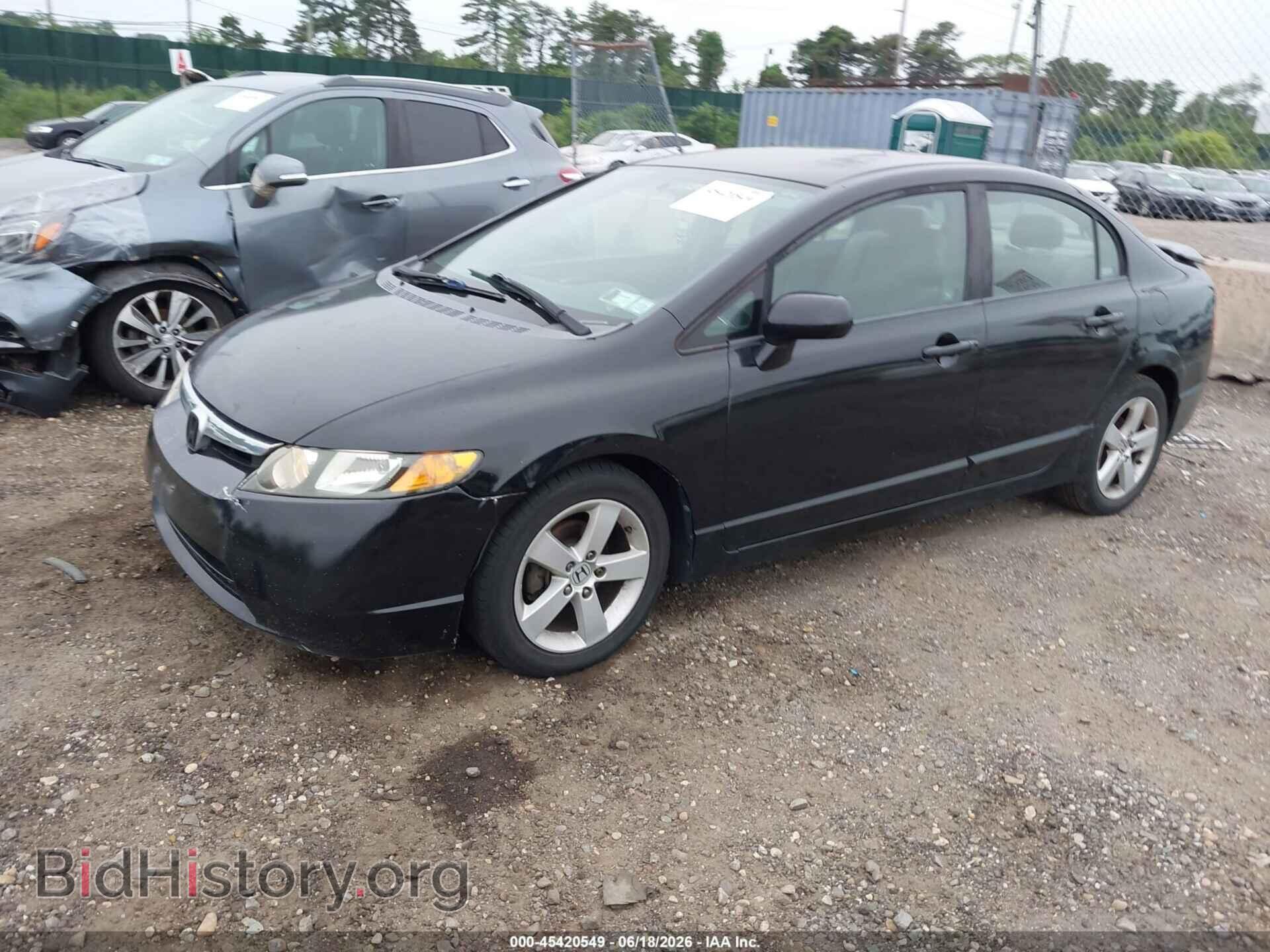 2007 HONDA CIVIC - VIN: 2HGFA16577H306510 - Фото 2