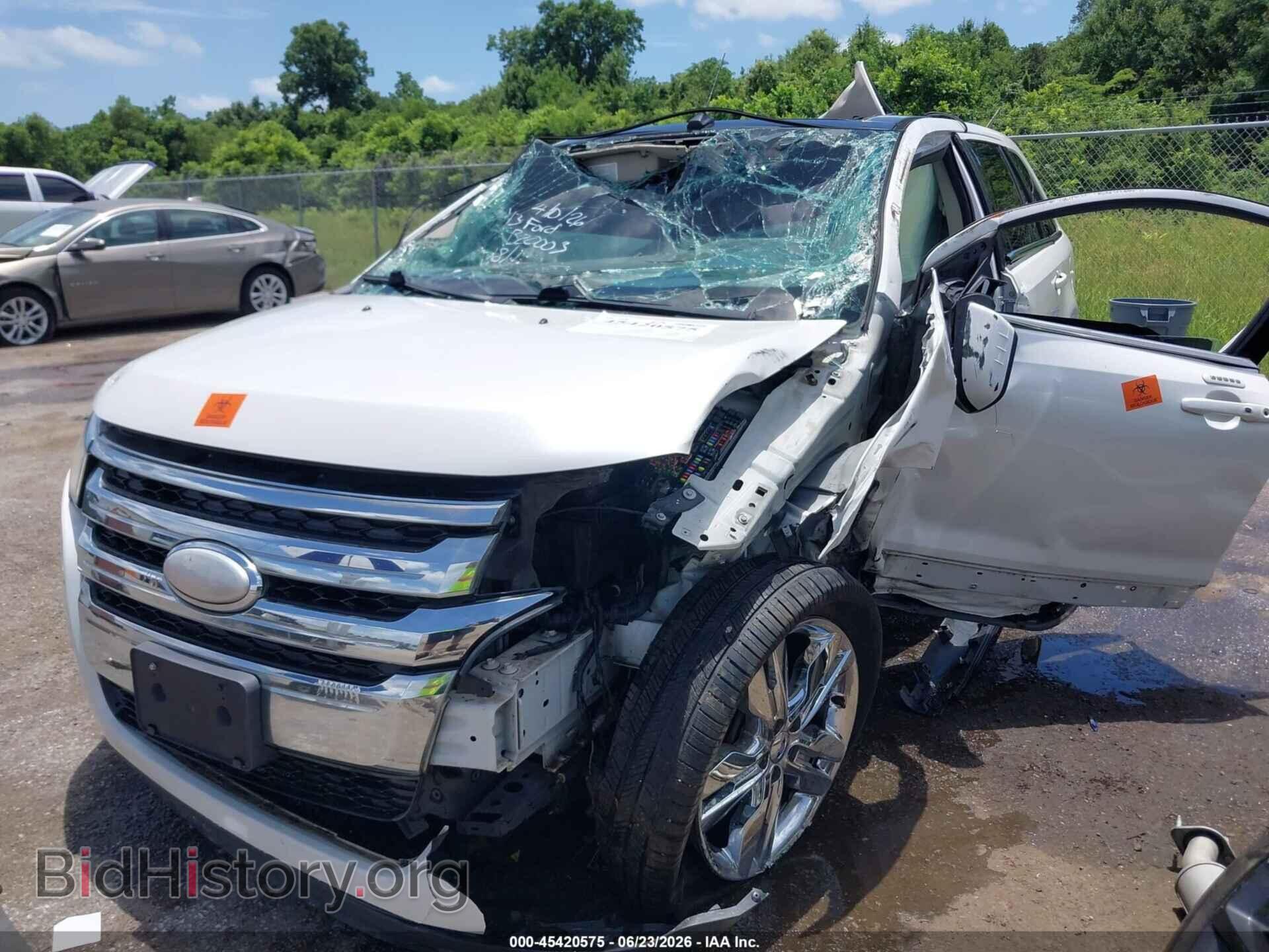 2013 FORD EDGE - VIN: 2FMDK3KC6DBB20003 - Photo 2