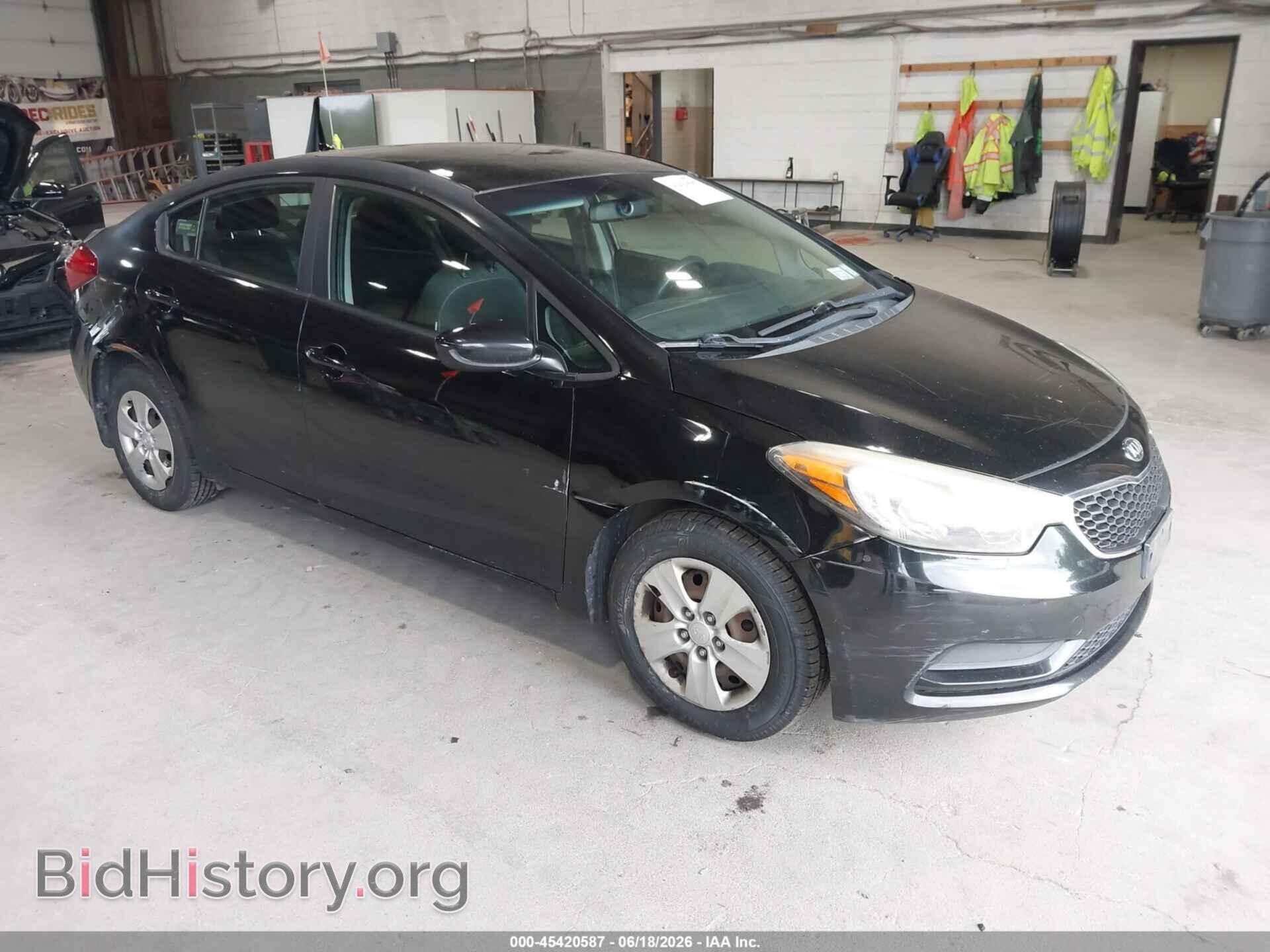Photo KNAFK4A67E5132243 - KIA FORTE 2014