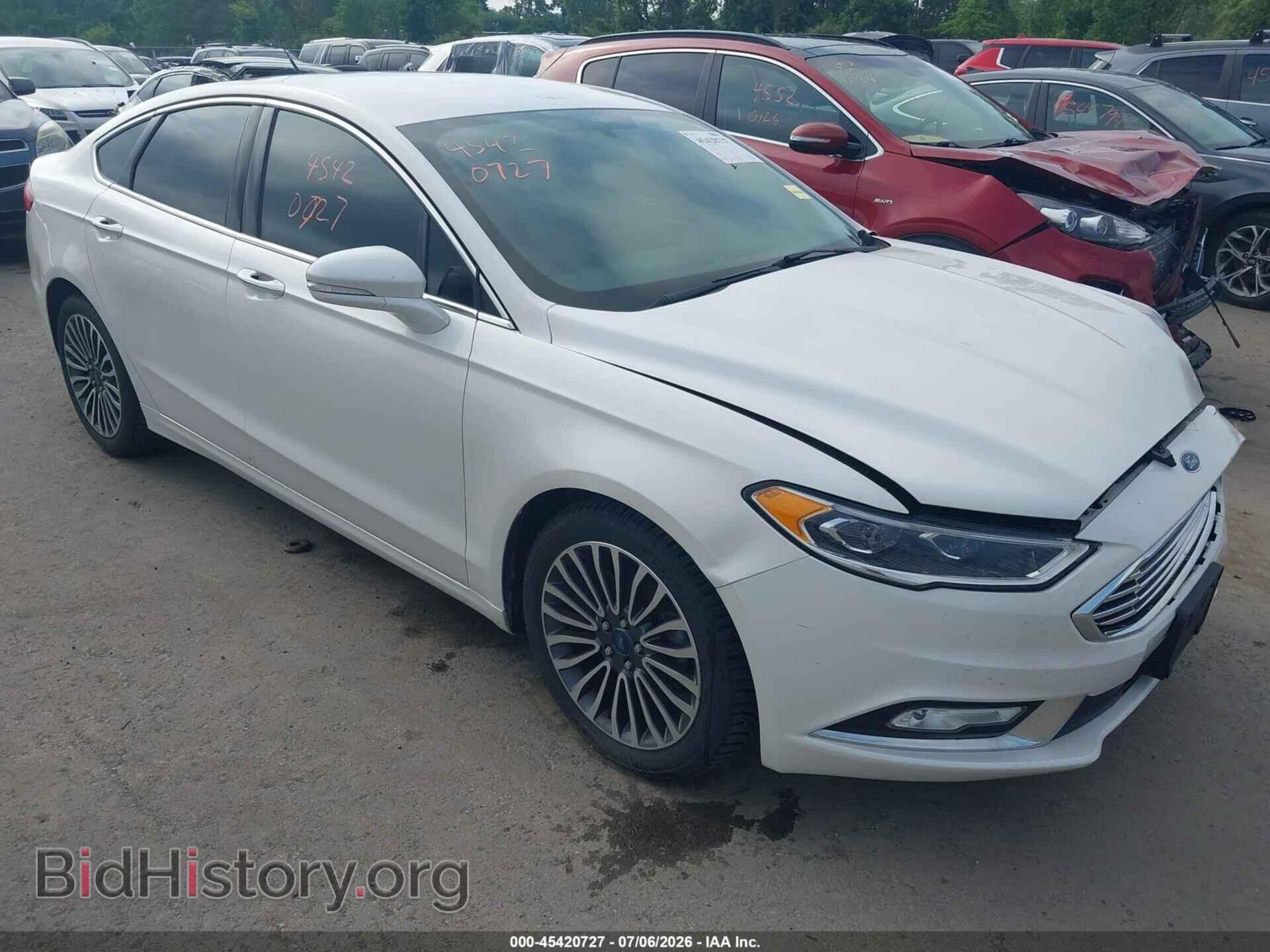 Фотография 3FA6P0HD9HR349186 - FORD FUSION 2017