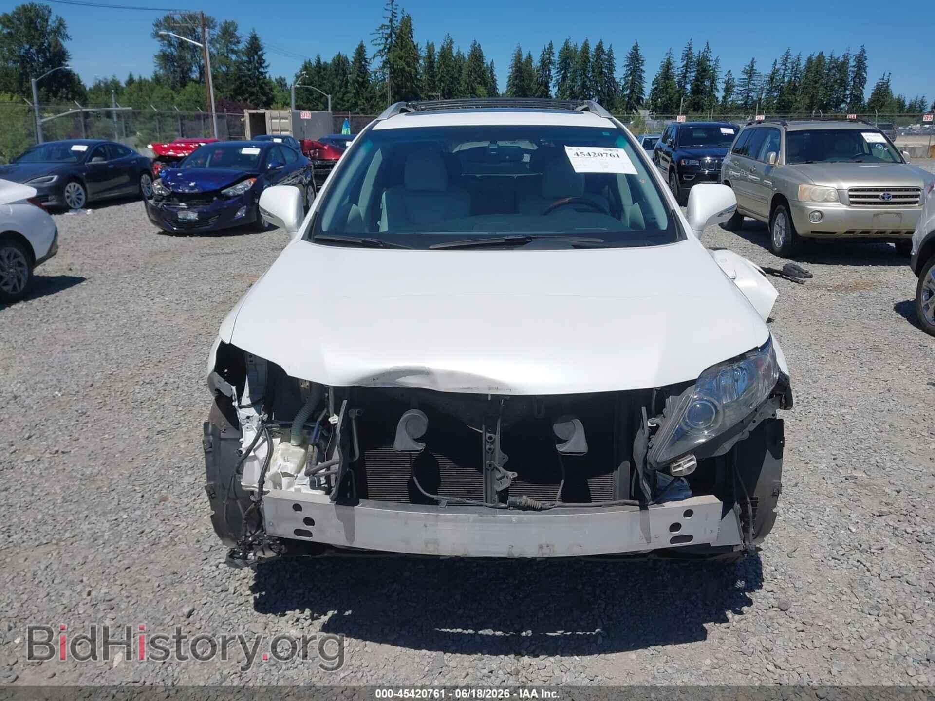 2012 LEXUS RX 350 - VIN: 2T2BK1BA1CC142166 - Фото 13