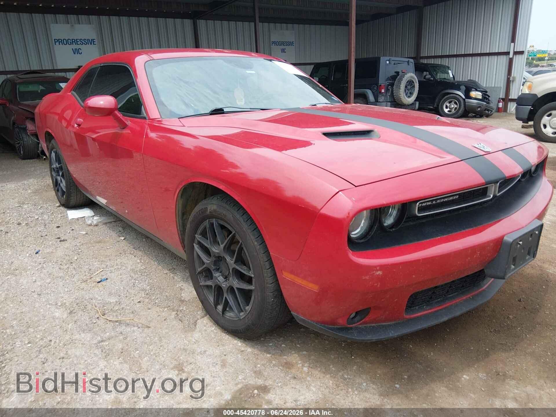 Photo 2C3CDZAG4GH354230 - DODGE CHALLENGER 2016