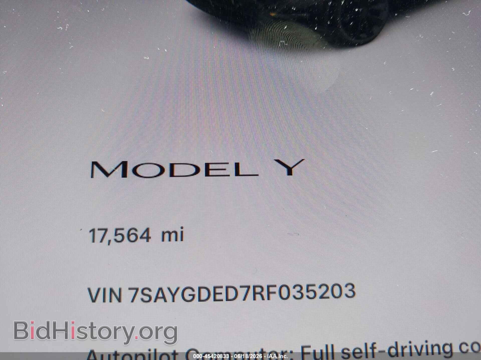 2024 TESLA MODEL Y - VIN: 7SAYGDED7RF035203 - Фото 7