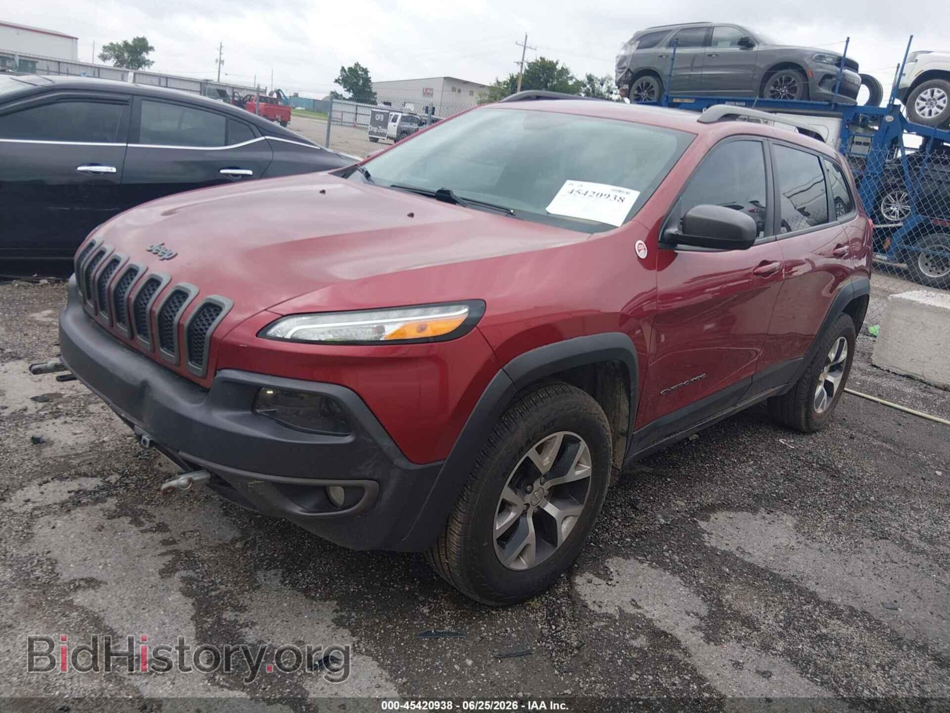2014 JEEP CHEROKEE - VIN: 1C4PJMBS1EW297561 - Фото 2