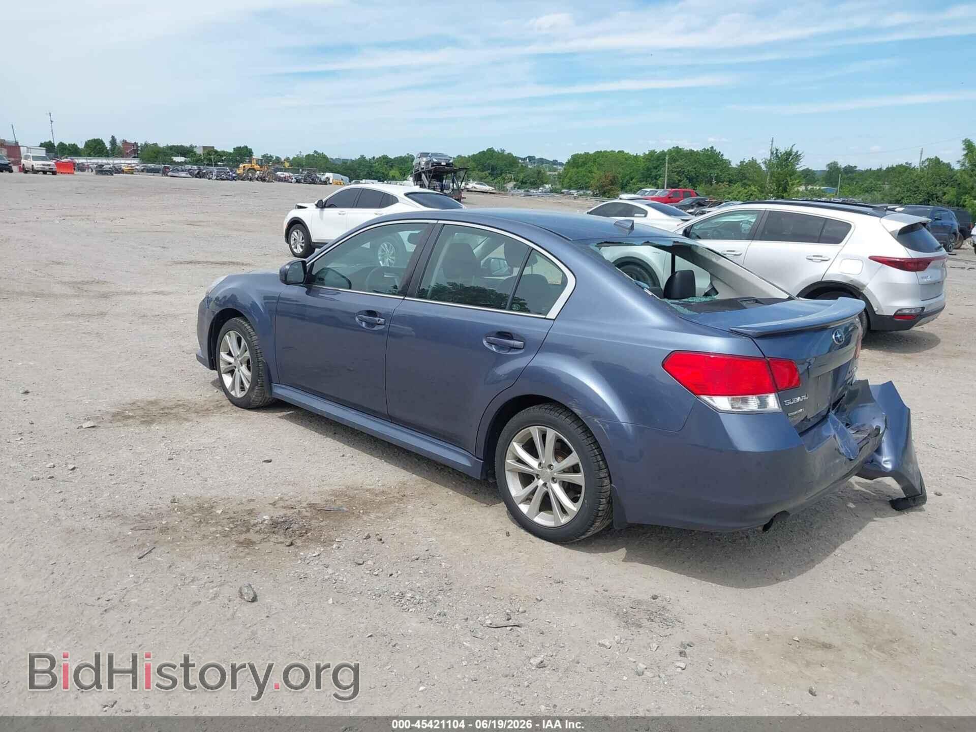 2014 SUBARU LEGACY - VIN: 4S3BMBL66E3036290 - Фото 3