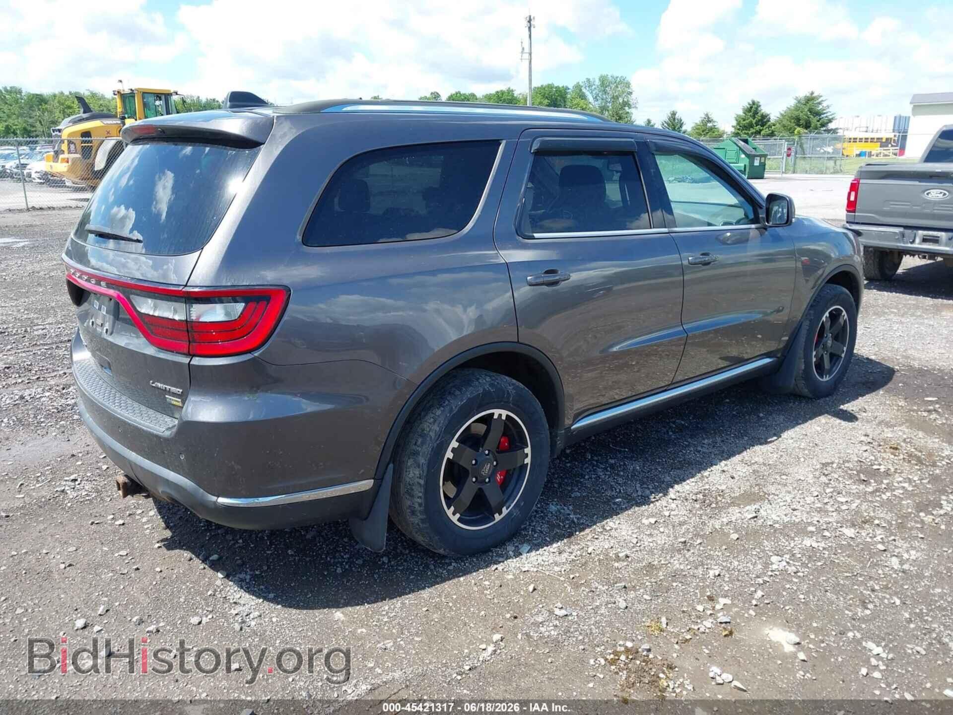2014 DODGE DURANGO - VIN: 1C4RDJDG5EC976287 - Фото 4