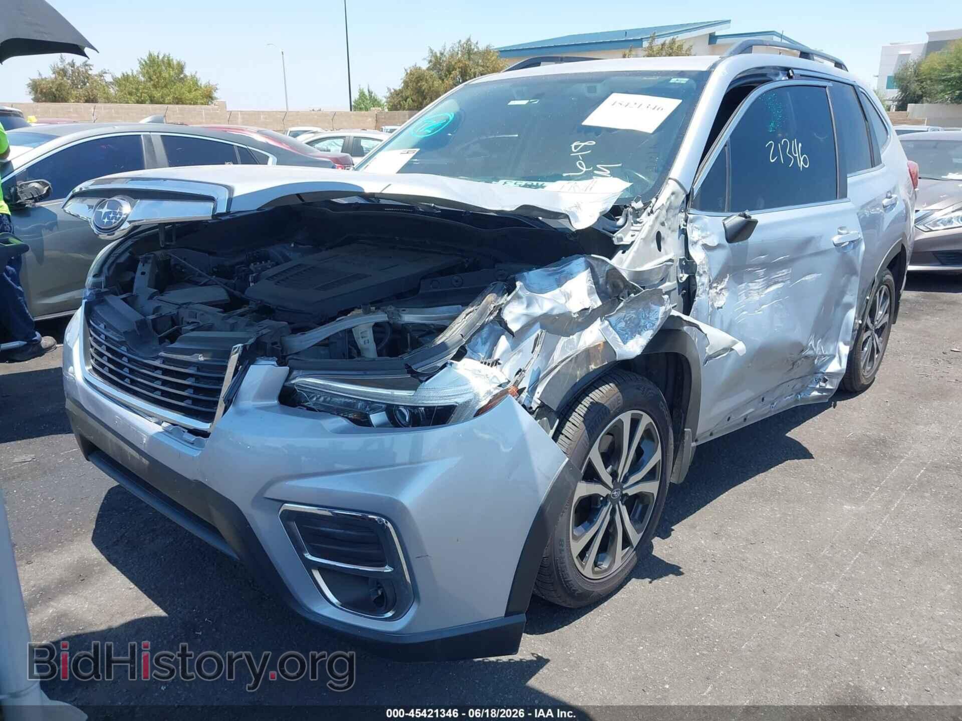 2019 SUBARU FORESTER - VIN: JF2SKAUC3KH587779 - Фото 2