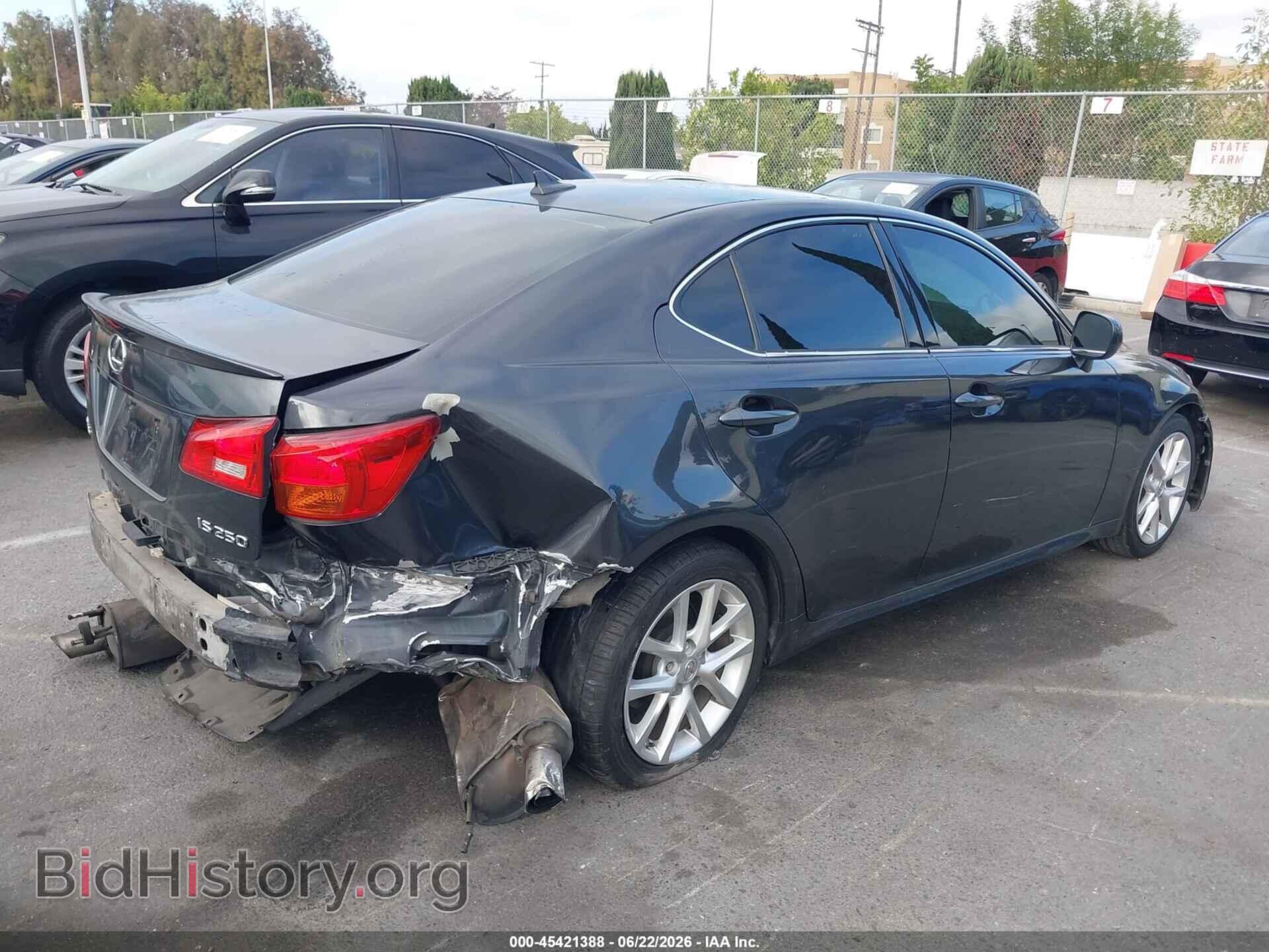 2007 LEXUS IS 250 - VIN: JTHBK262475030279 - Фото 4