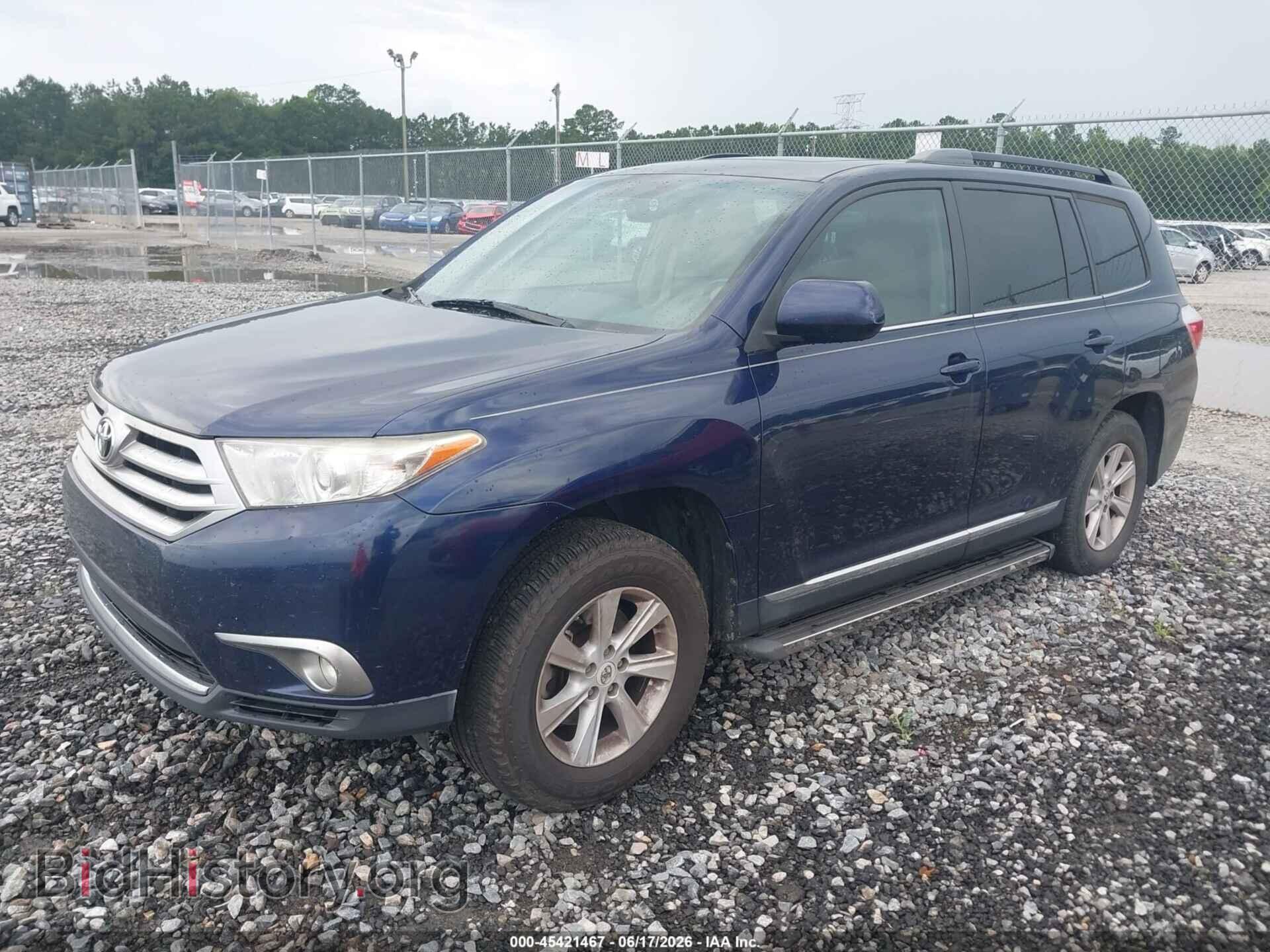 2012 TOYOTA HIGHLANDER - VIN: 5TDZA3EH8CS026268 - Фото 2