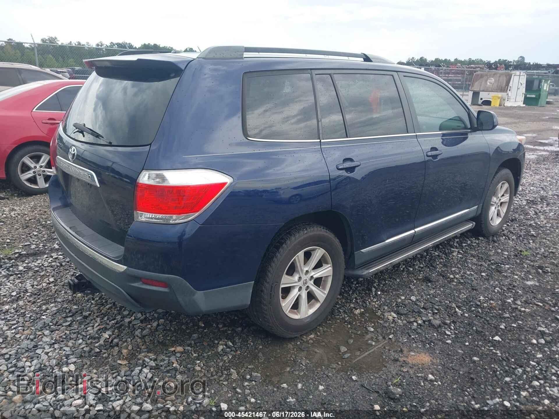 2012 TOYOTA HIGHLANDER - VIN: 5TDZA3EH8CS026268 - Фото 4