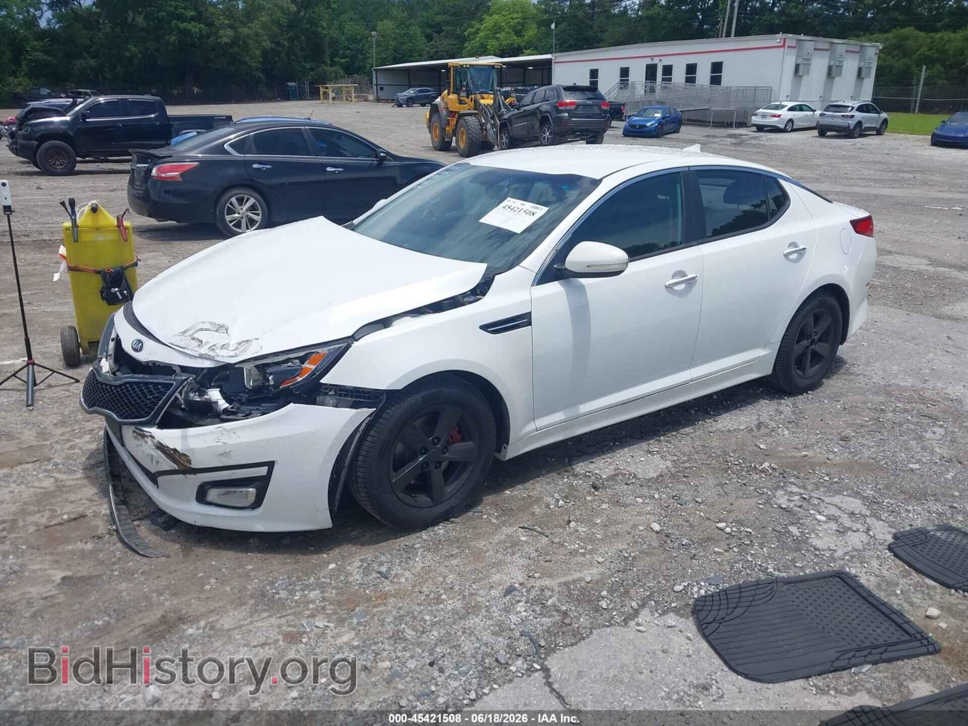 2015 KIA OPTIMA - VIN: KNAGM4A73F5558956 - Фото 2
