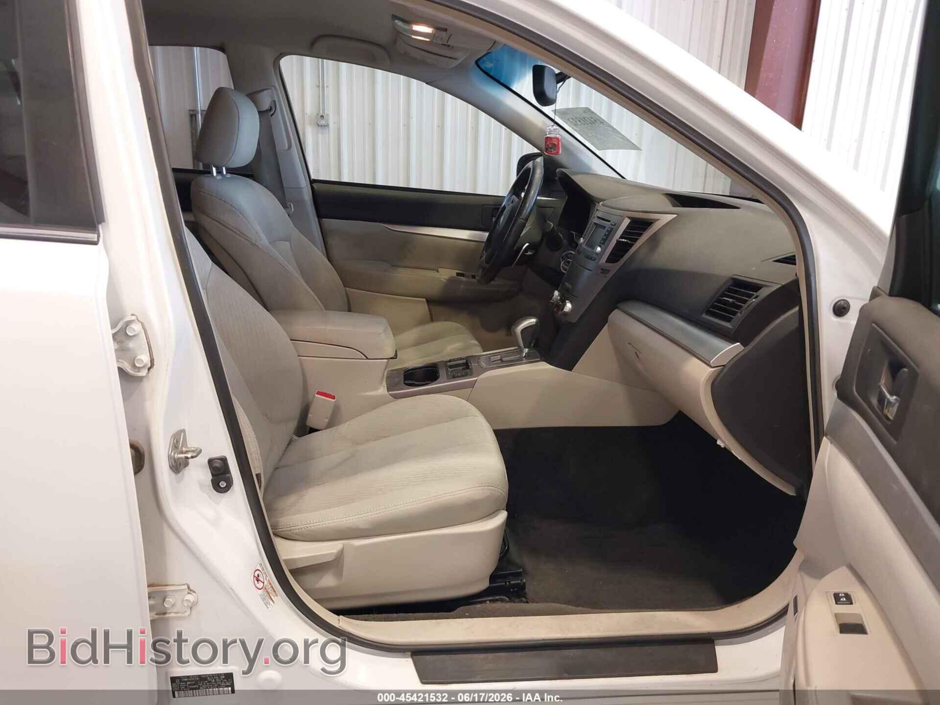 2012 SUBARU LEGACY - VIN: 4S3BMCF62C3017301 - Фото 3