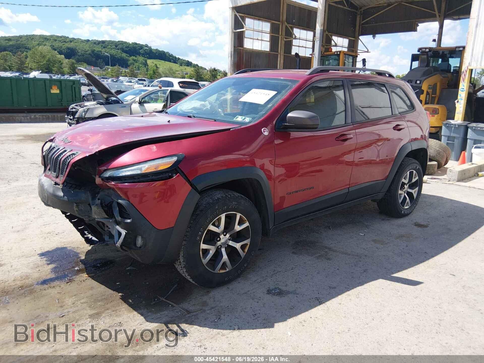 2015 JEEP CHEROKEE - VIN: 1C4PJMBS8FW785410 - Фото 2