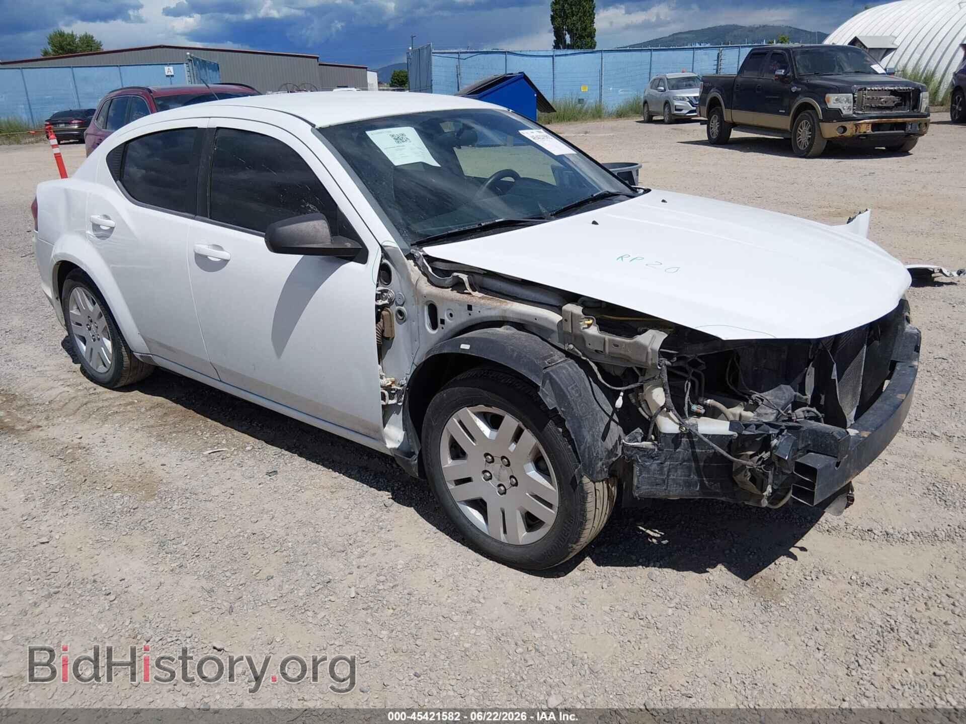 Фотография 1C3CDZAB8DN530929 - DODGE AVENGER 2013